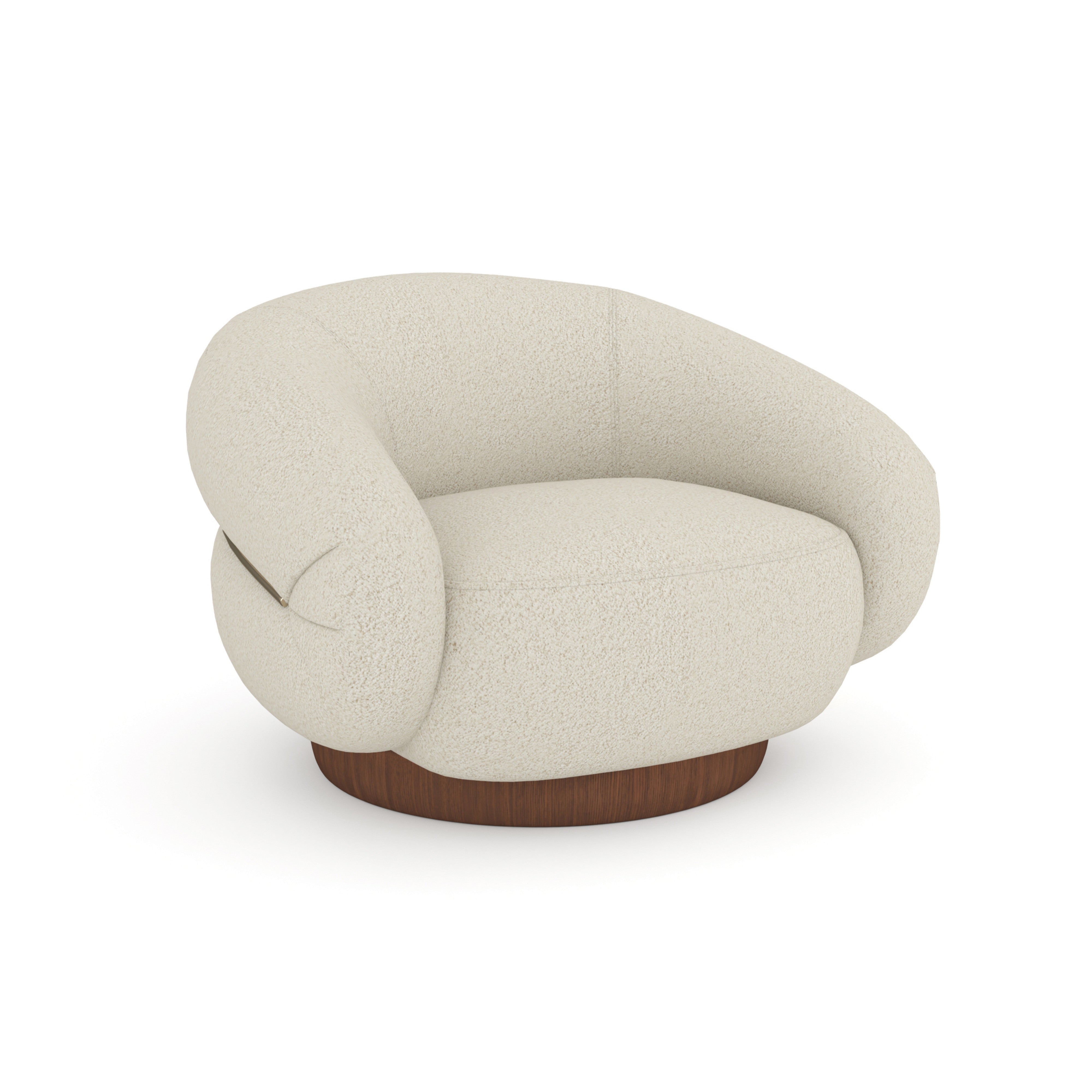 Smoosh Swivel Chair - angle 3