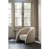 Movement Chair-Ivory in room - angle 1