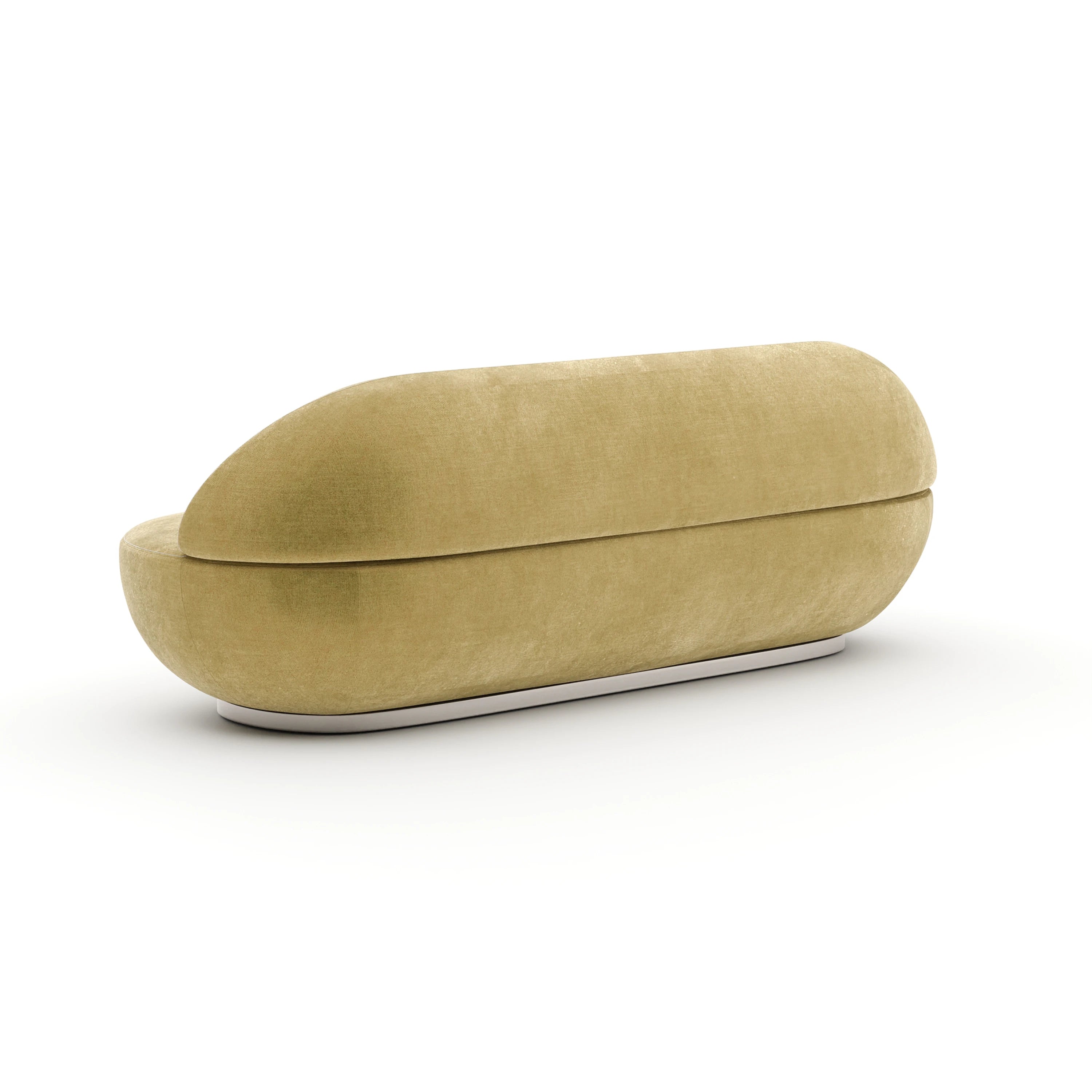 Jagger Sofa - Ochre - 3rd angle