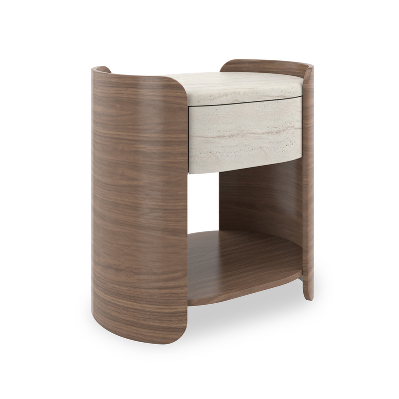 Fleur Open Nightstand