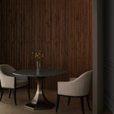 Top Brass Table Base in room - angle 1