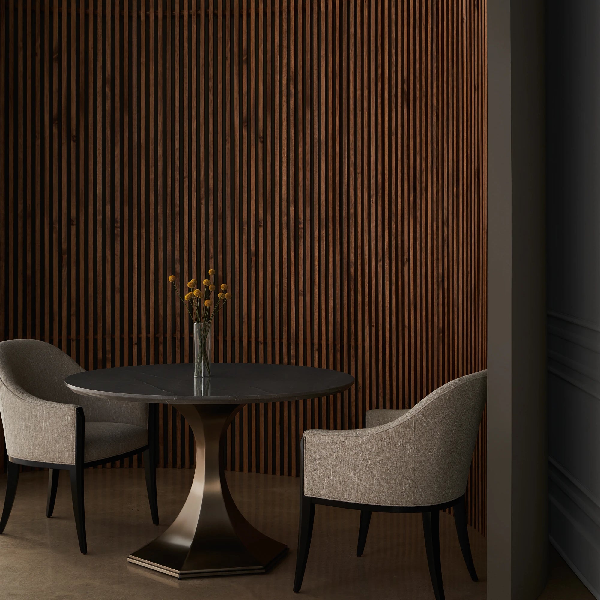 Next Course in room - angle 1