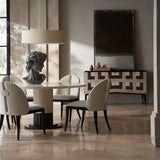 Dorian Table Top in room - angle 1