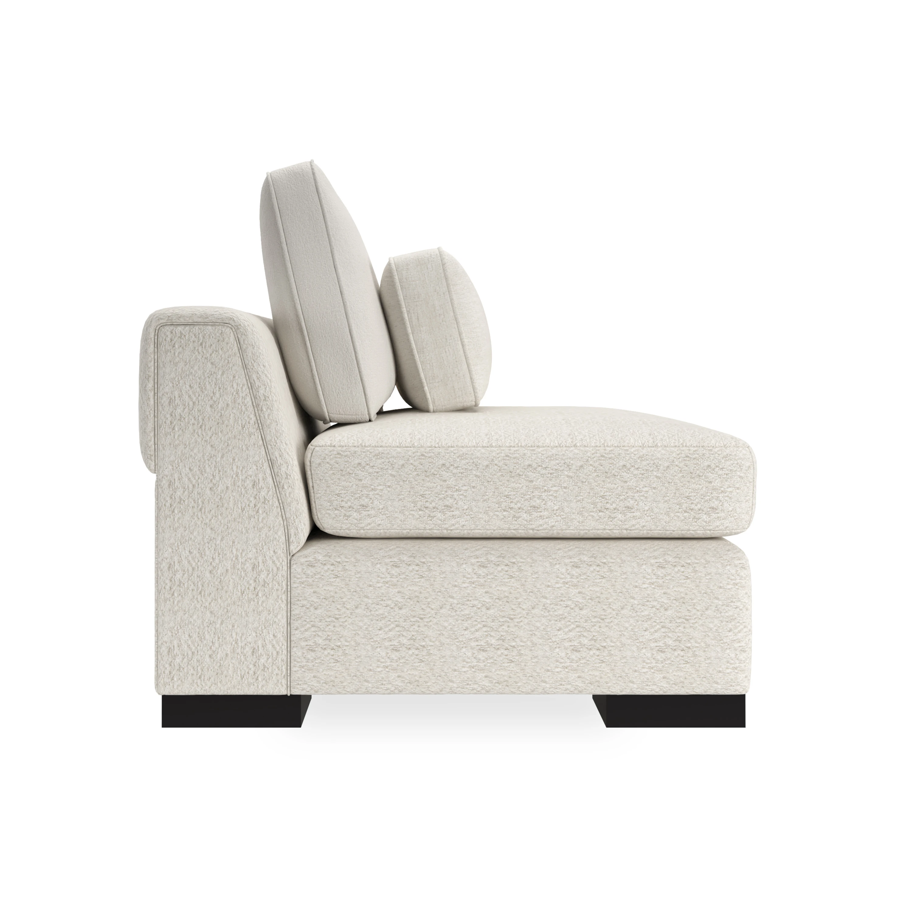 Edge Armless Chair - 2nd angle