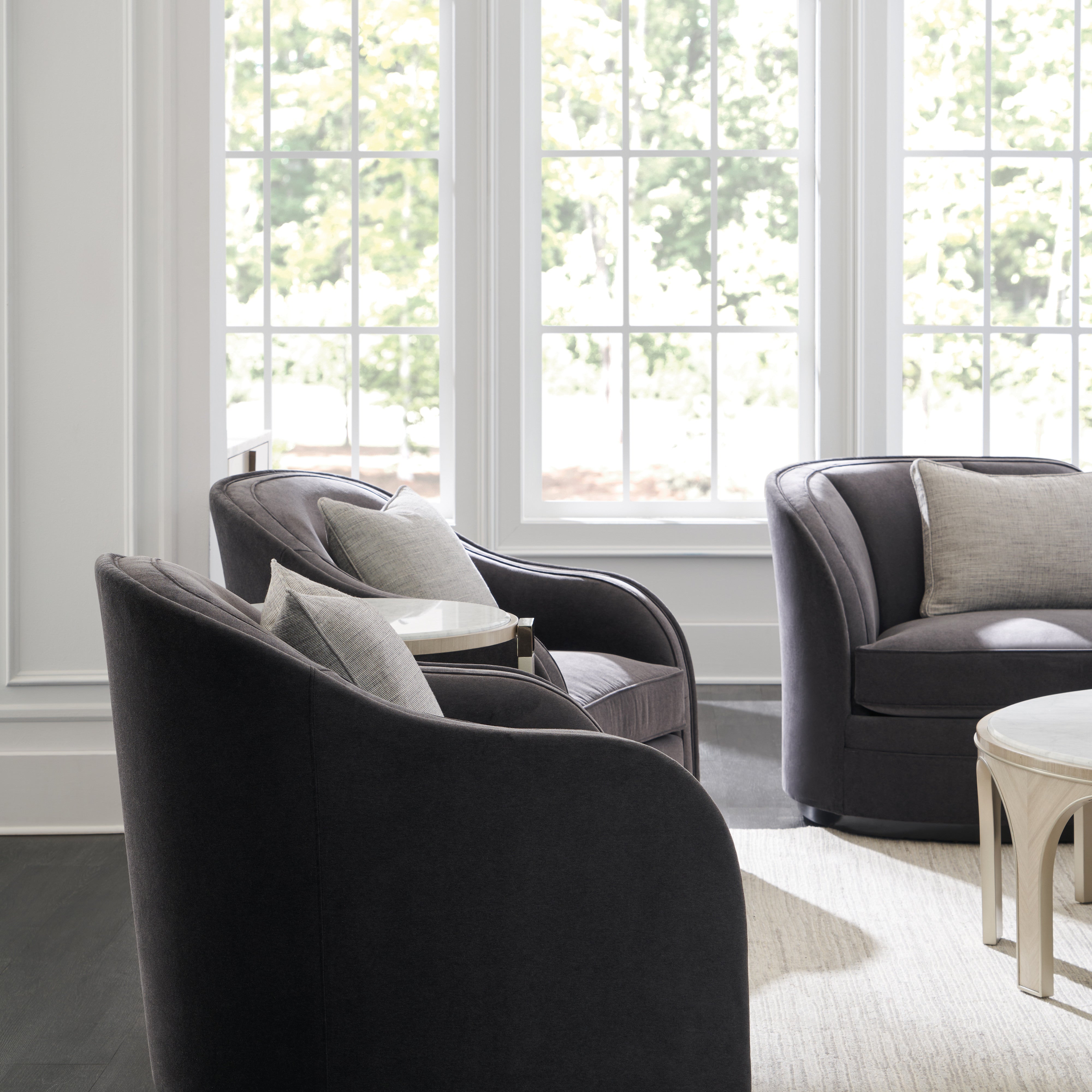 Eclipse Chair in room - angle 1