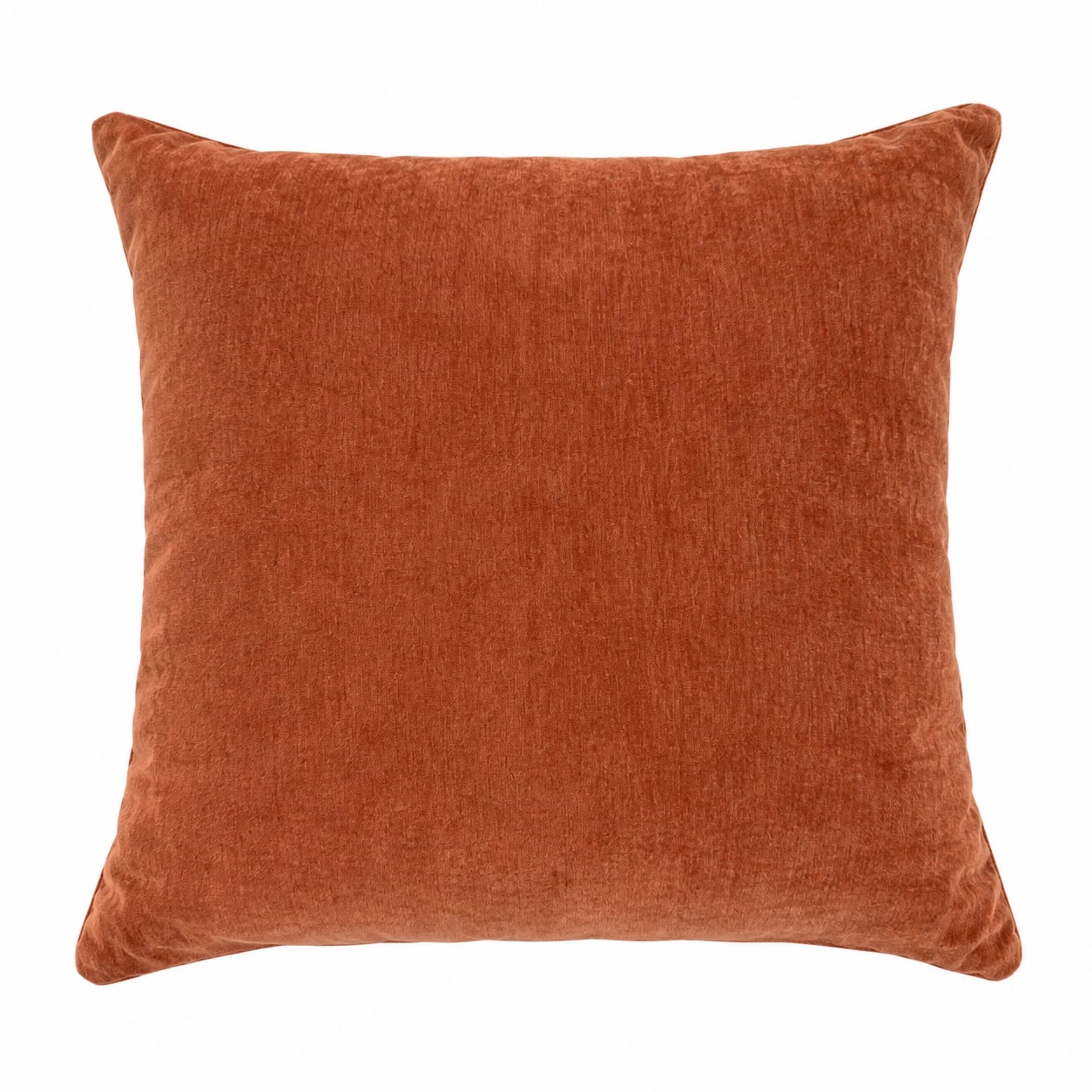 VINTAGE VELVET 22" PILLOW - SAFFFRON - primary image