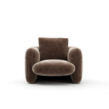 Overlap Chair Dark Taupe