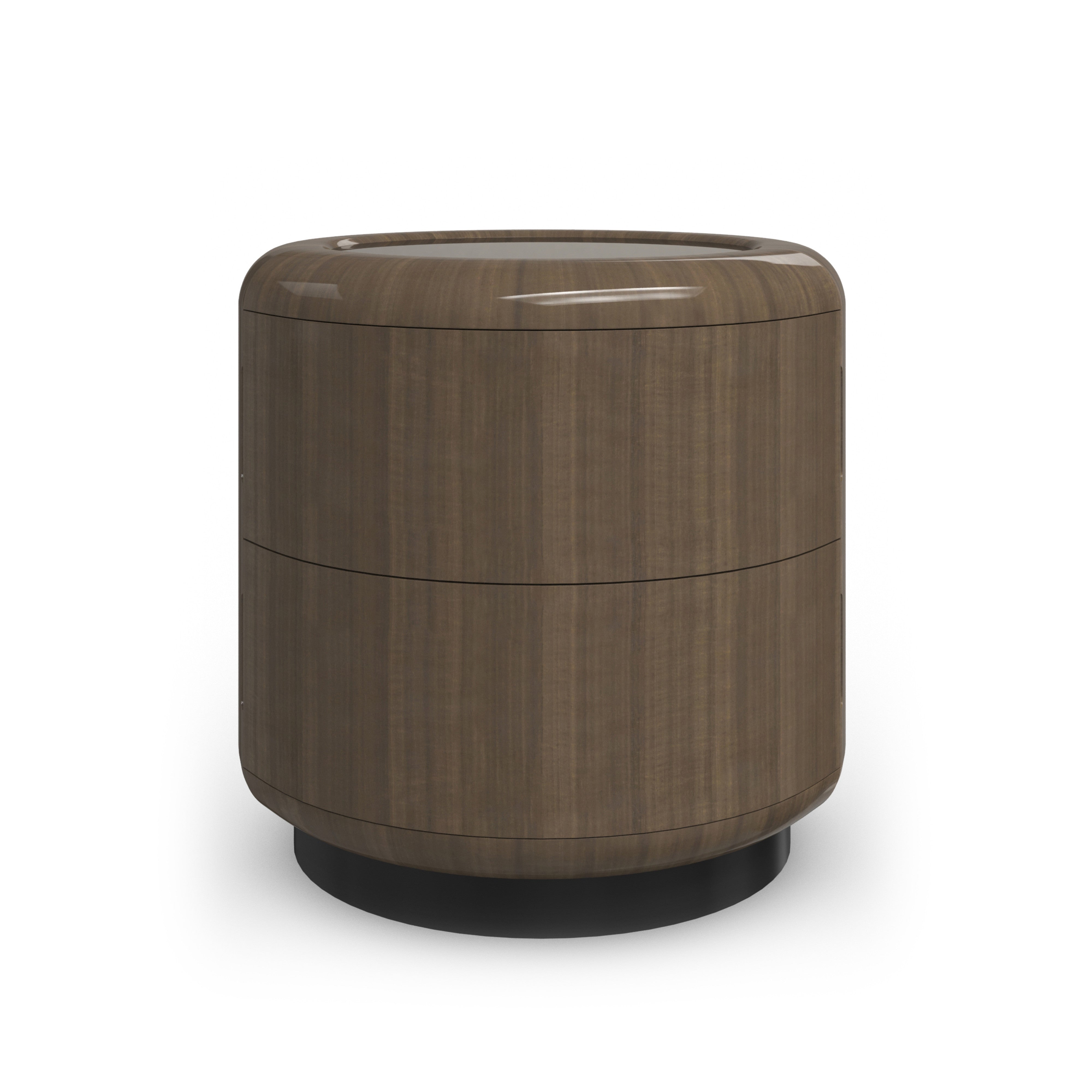 Gelee Round Accent Table - Caramello