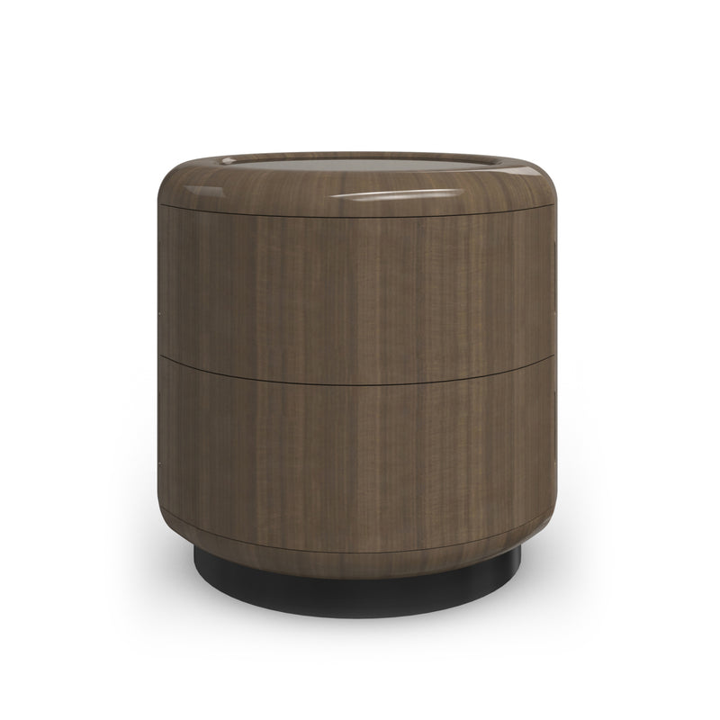 Gelee Round Accent Table - Caramello