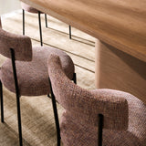 Atom Dining Table - Chocolate Nougat - detail 2.0