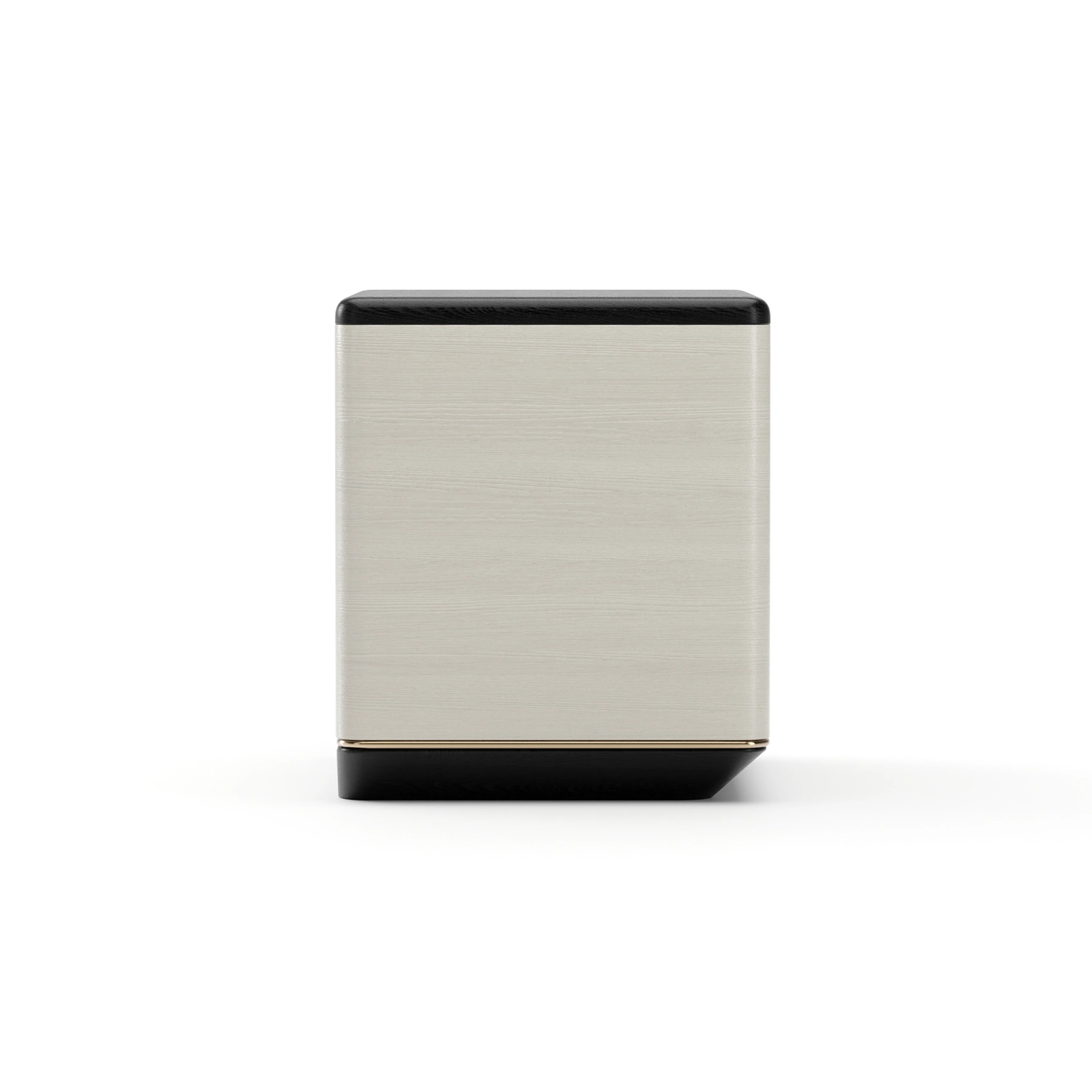 Madera Plinth Nighstand - Opal - 2nd angle