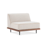 Marlow Armless Chair - Oatmeal - primary image