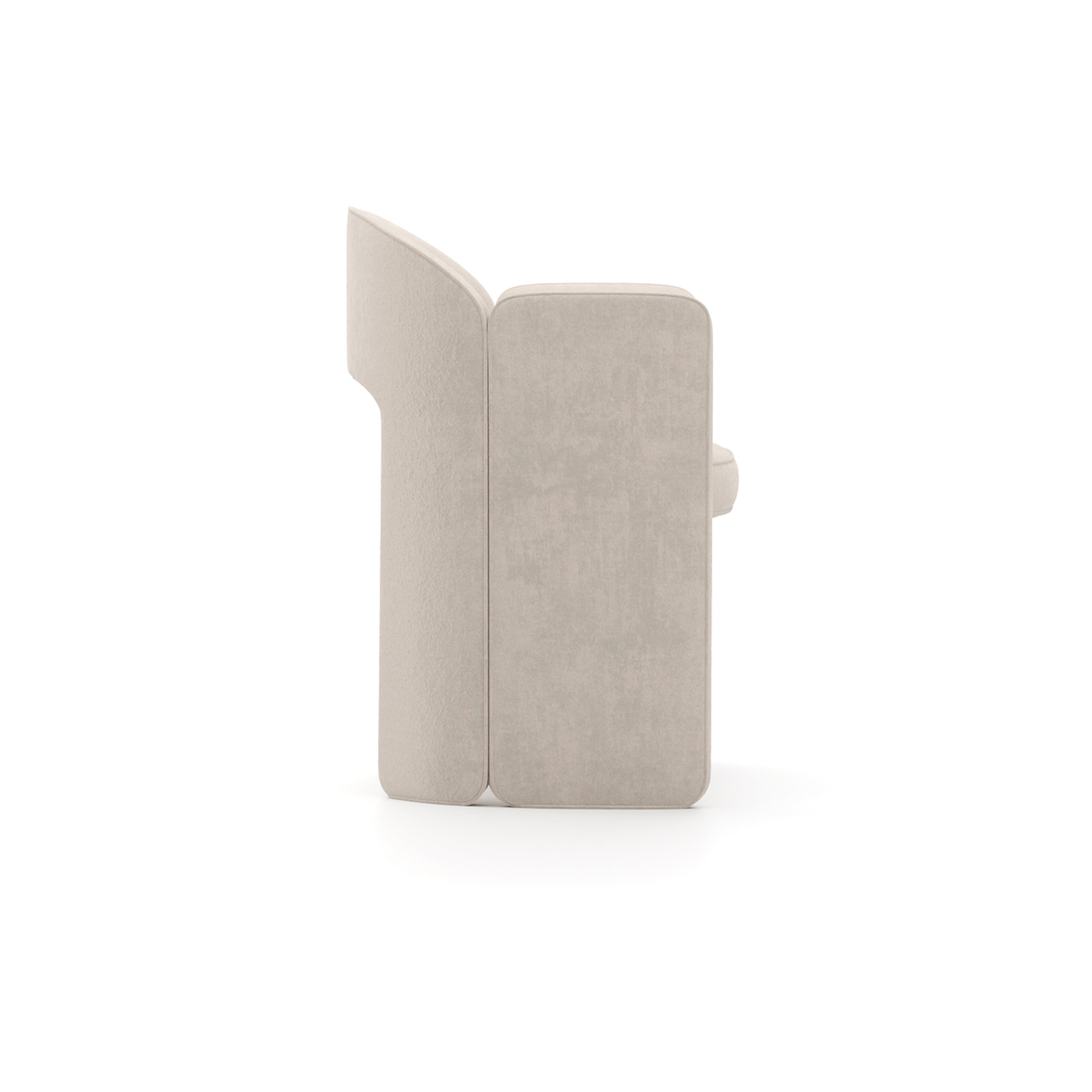 Overlap Arm Dining Chair - 2nd angle