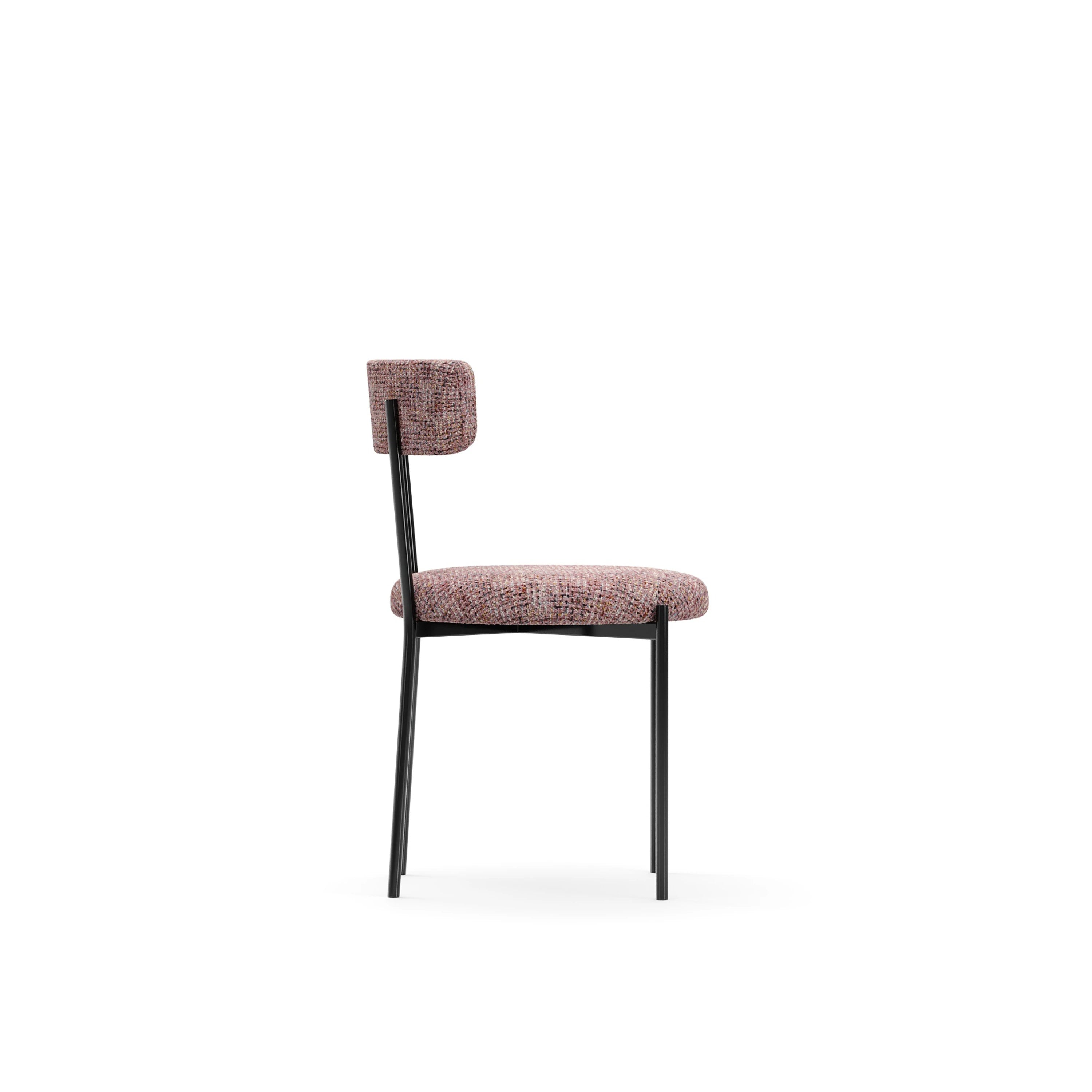 Moxie Dining Chair - Rose Qtz - 2nd angle