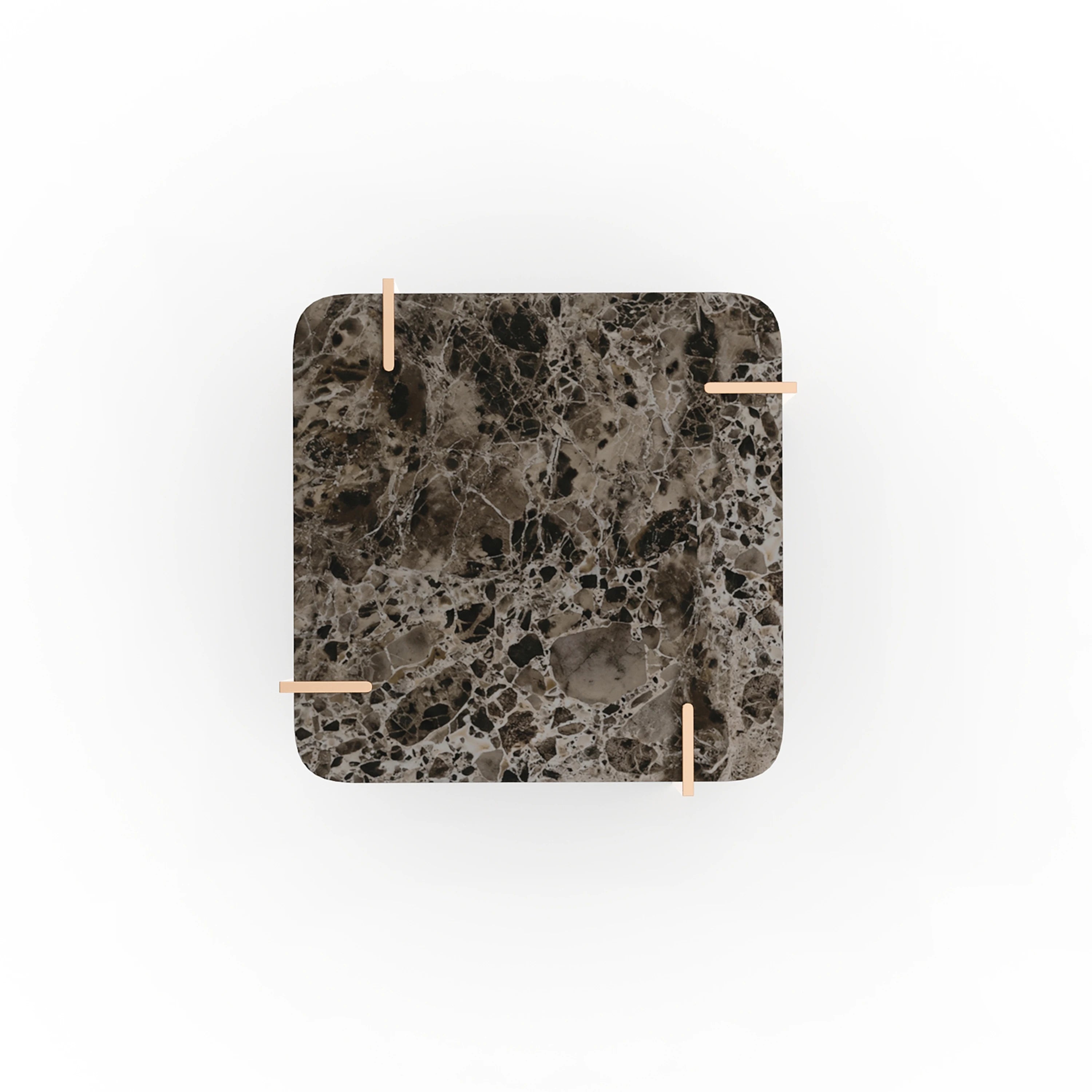 Altura Stone Side Table - 4th angle