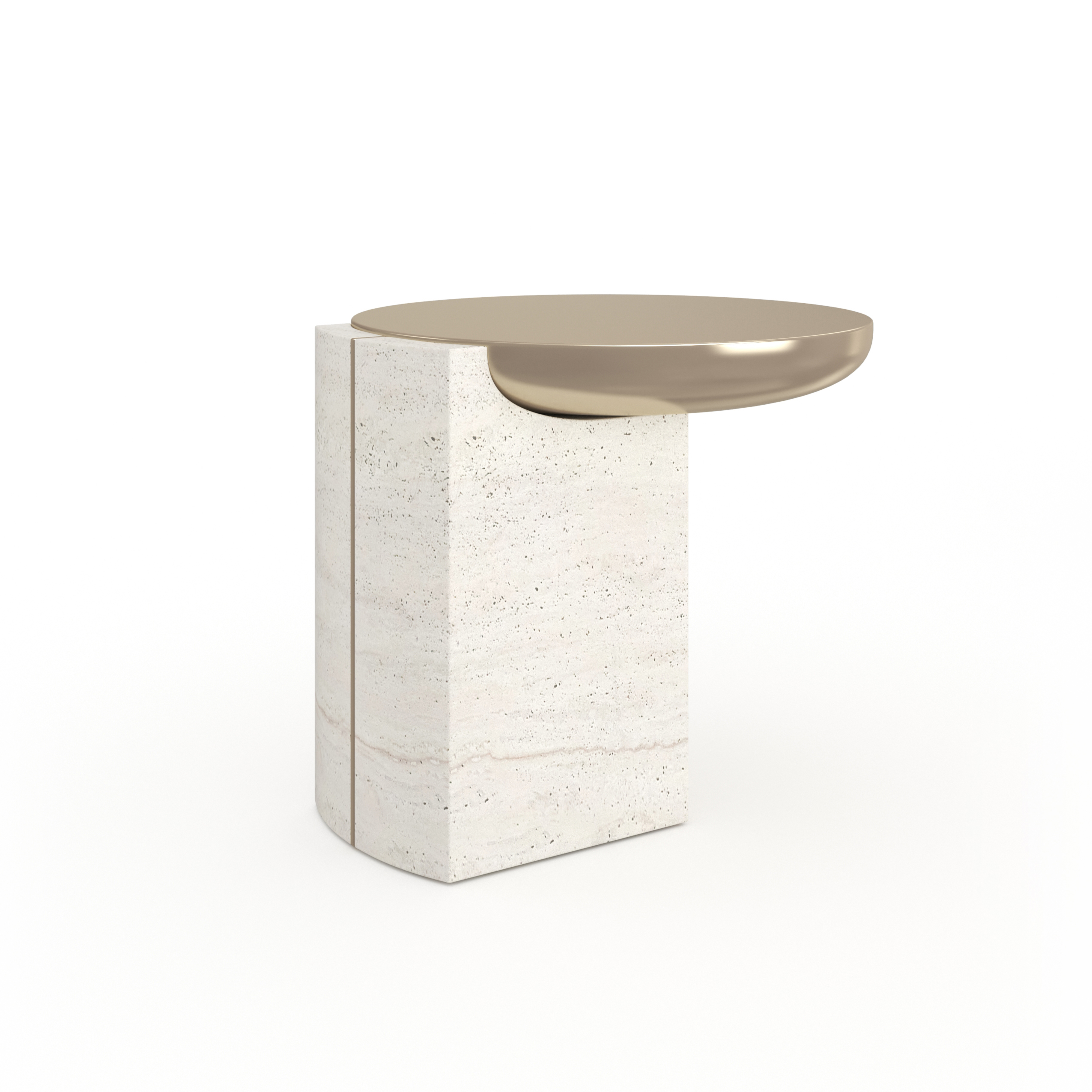 Overlap Round Side Table Light