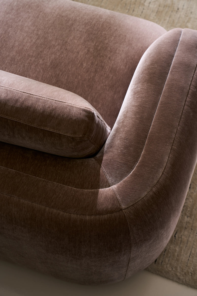 Overlap Right Chaise Sec Small Dk Taupe