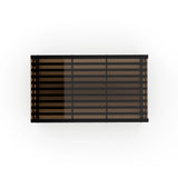 Pinstripe Dark Cocktail Table - 4th angle