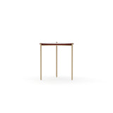 Demli Rouge Glass Side Table - primary image