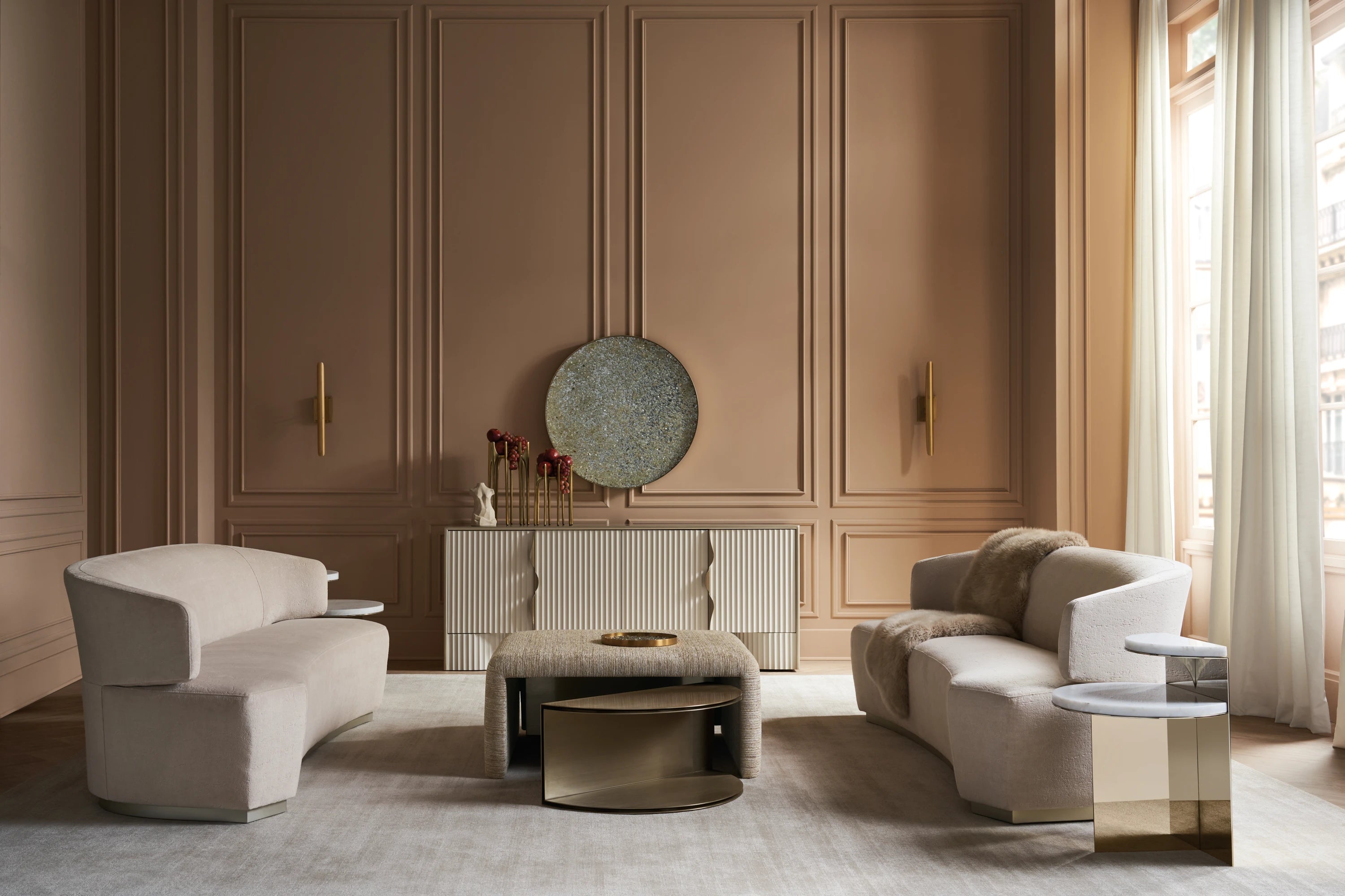 Olympia Sofa in room - angle 5.0