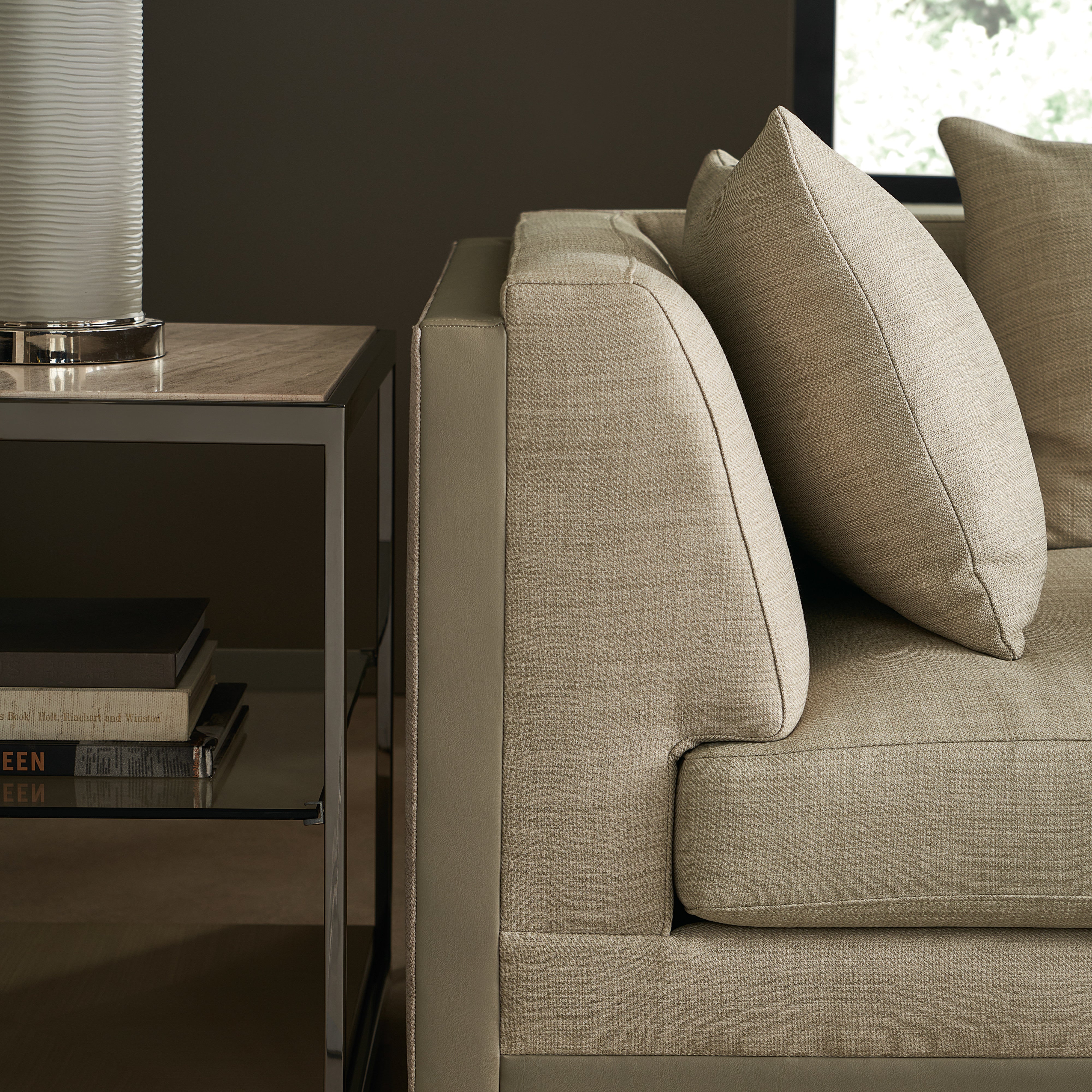 detail of Archipelago Laf Loveseat