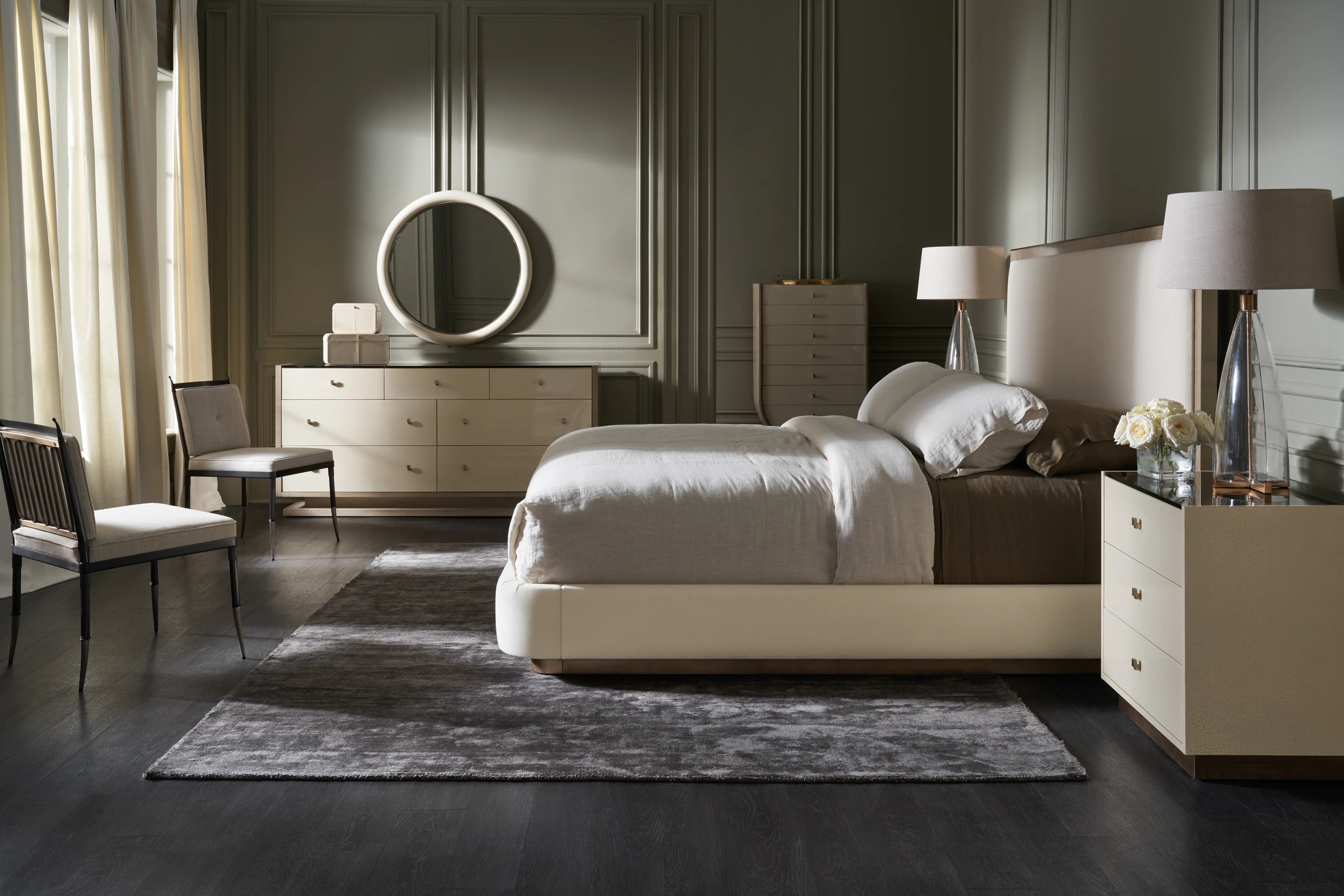 Anthology Kg Bed Fb in room - angle 1