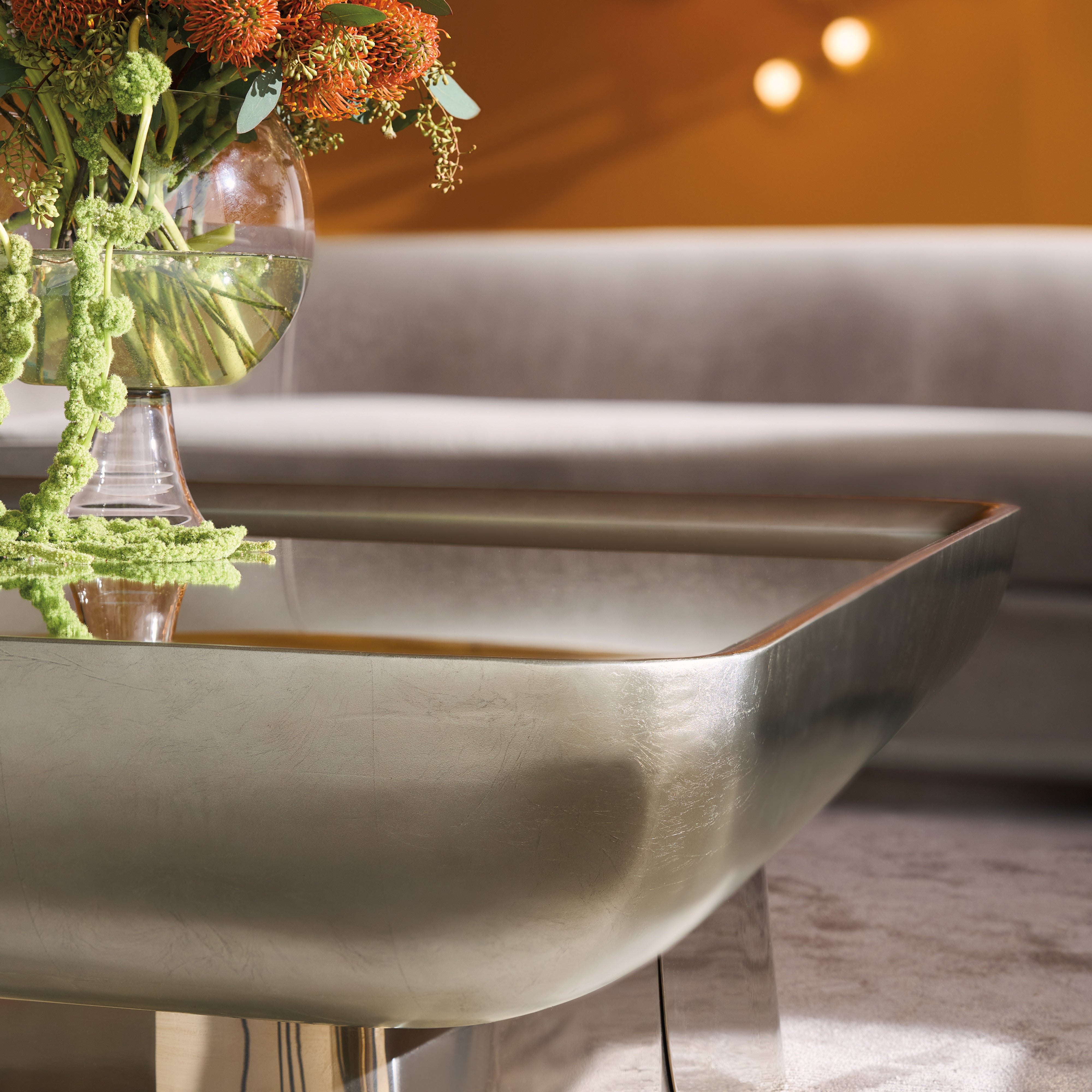 detail of Zenith Cocktail Table