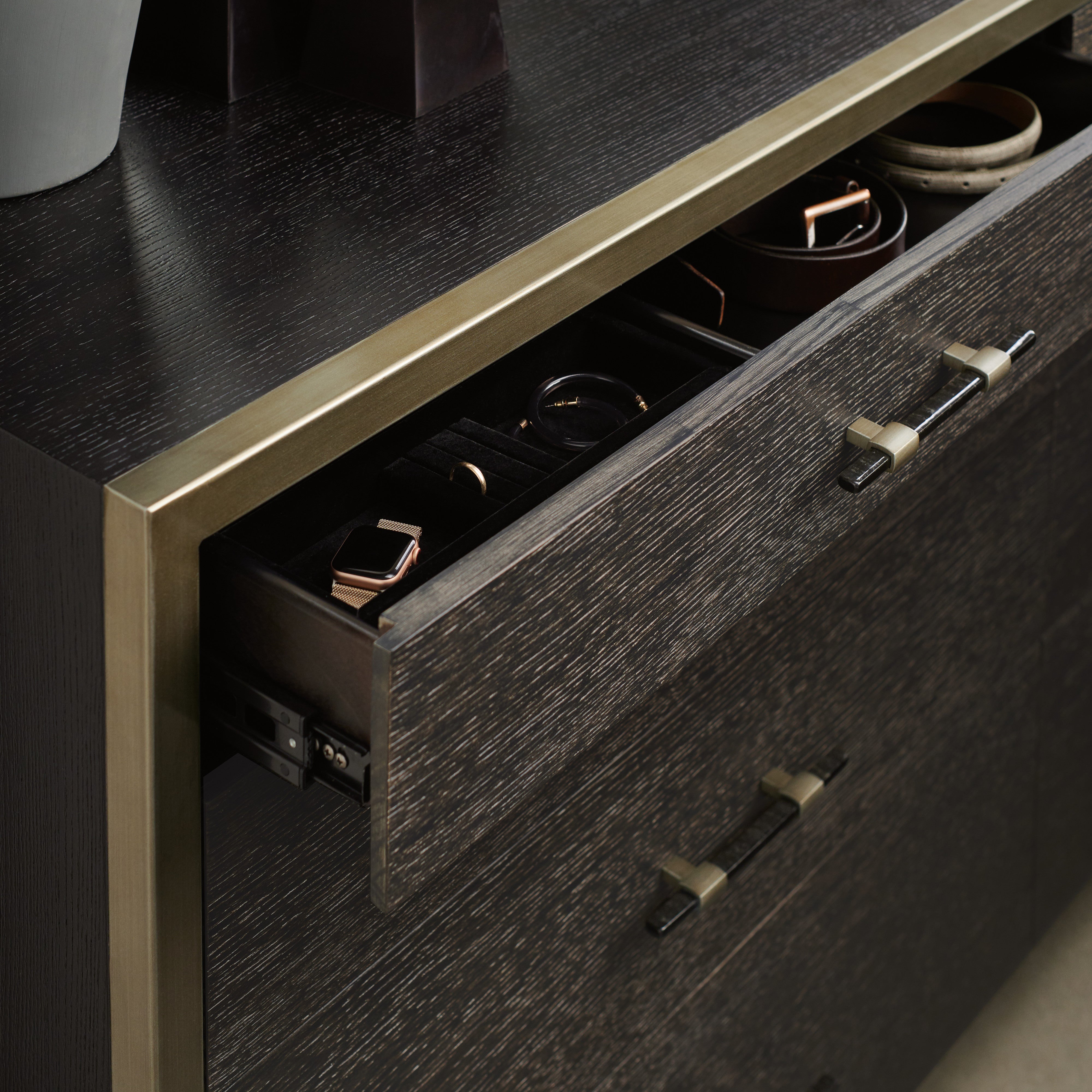detail of Remix Double Dresser