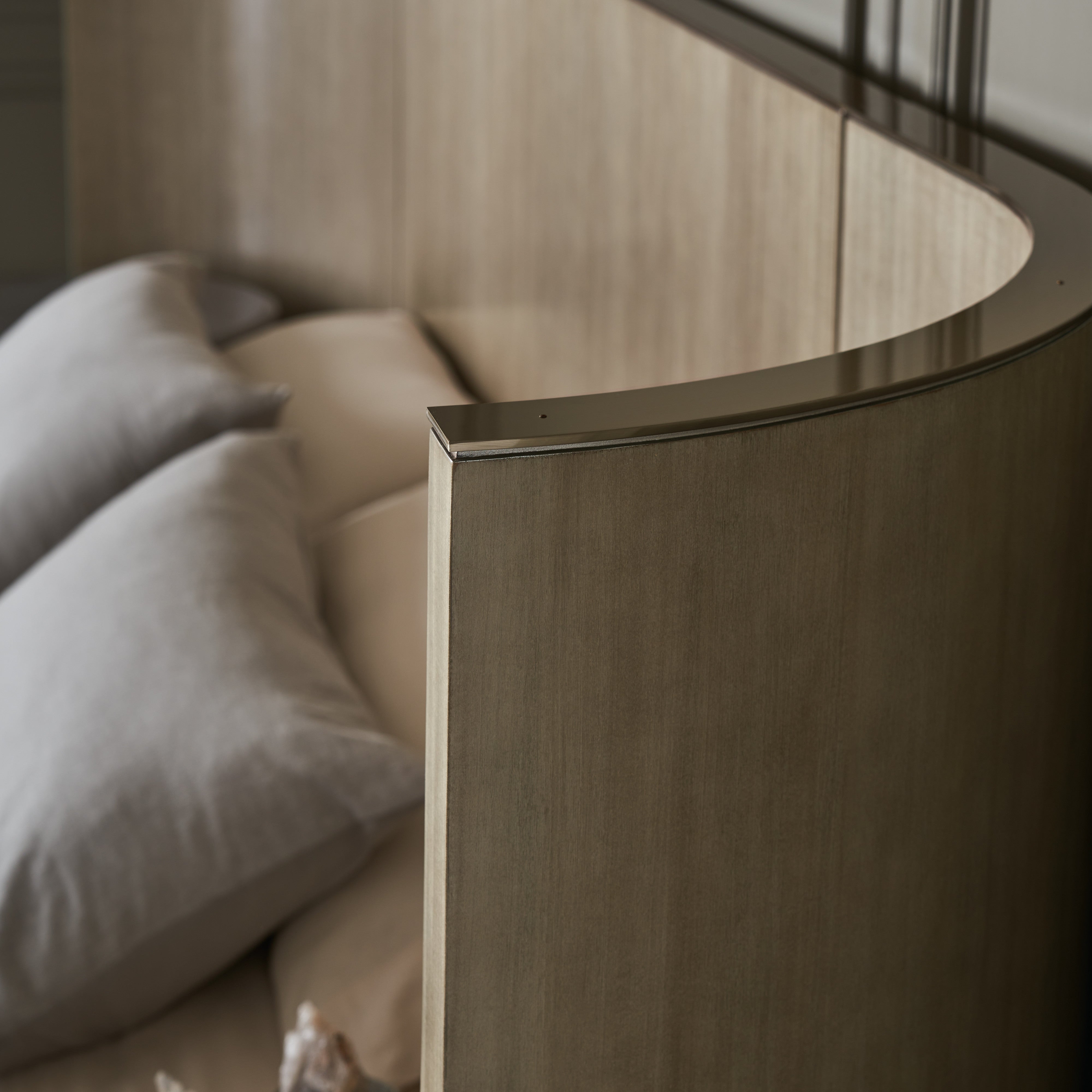 detail of Dream Chaser Bed With Wings-King