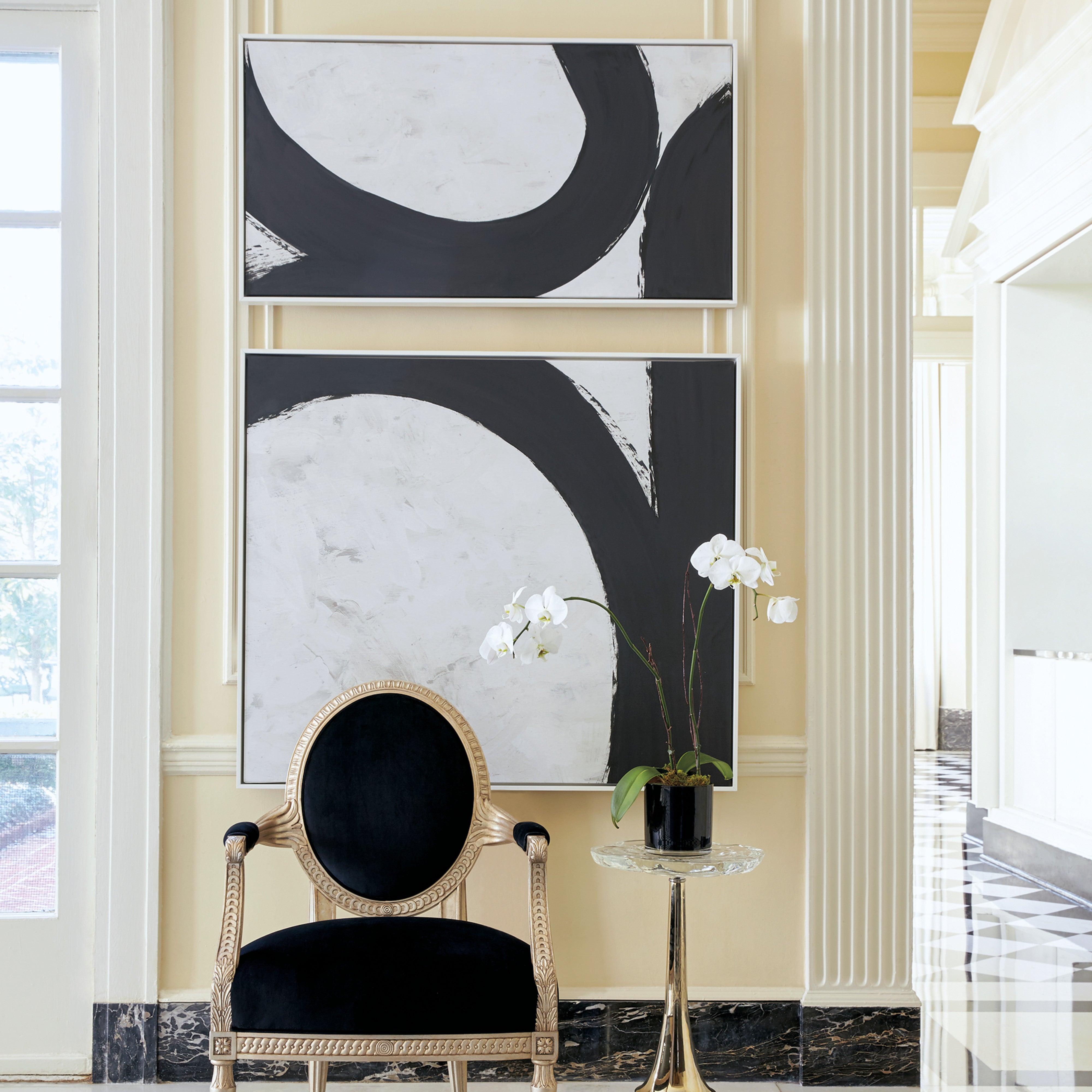 room with The Inbloom Accent Table