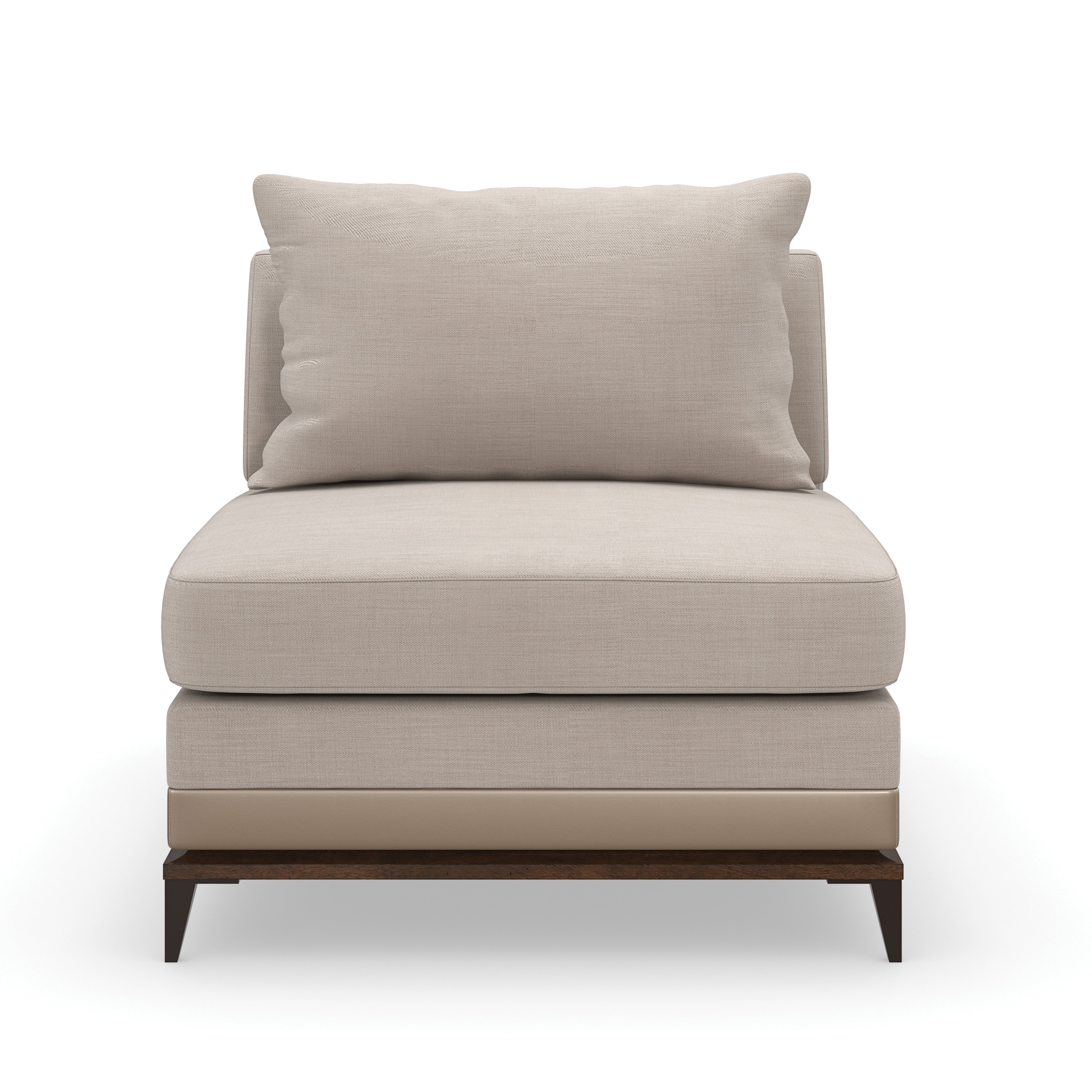 detail of Archipelago Armless Chair