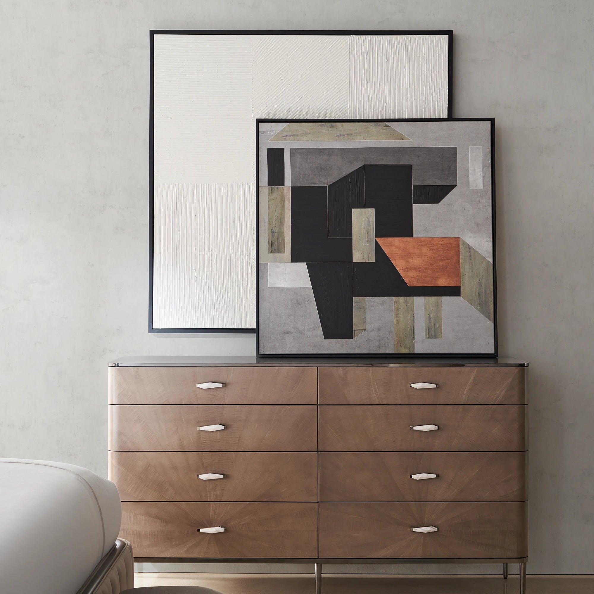 Prism in room - angle 1