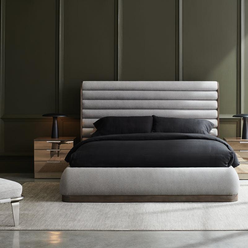 * La Moda Uph Panel Bed - King
