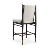 Unity Dark Counter Stool - angle 3