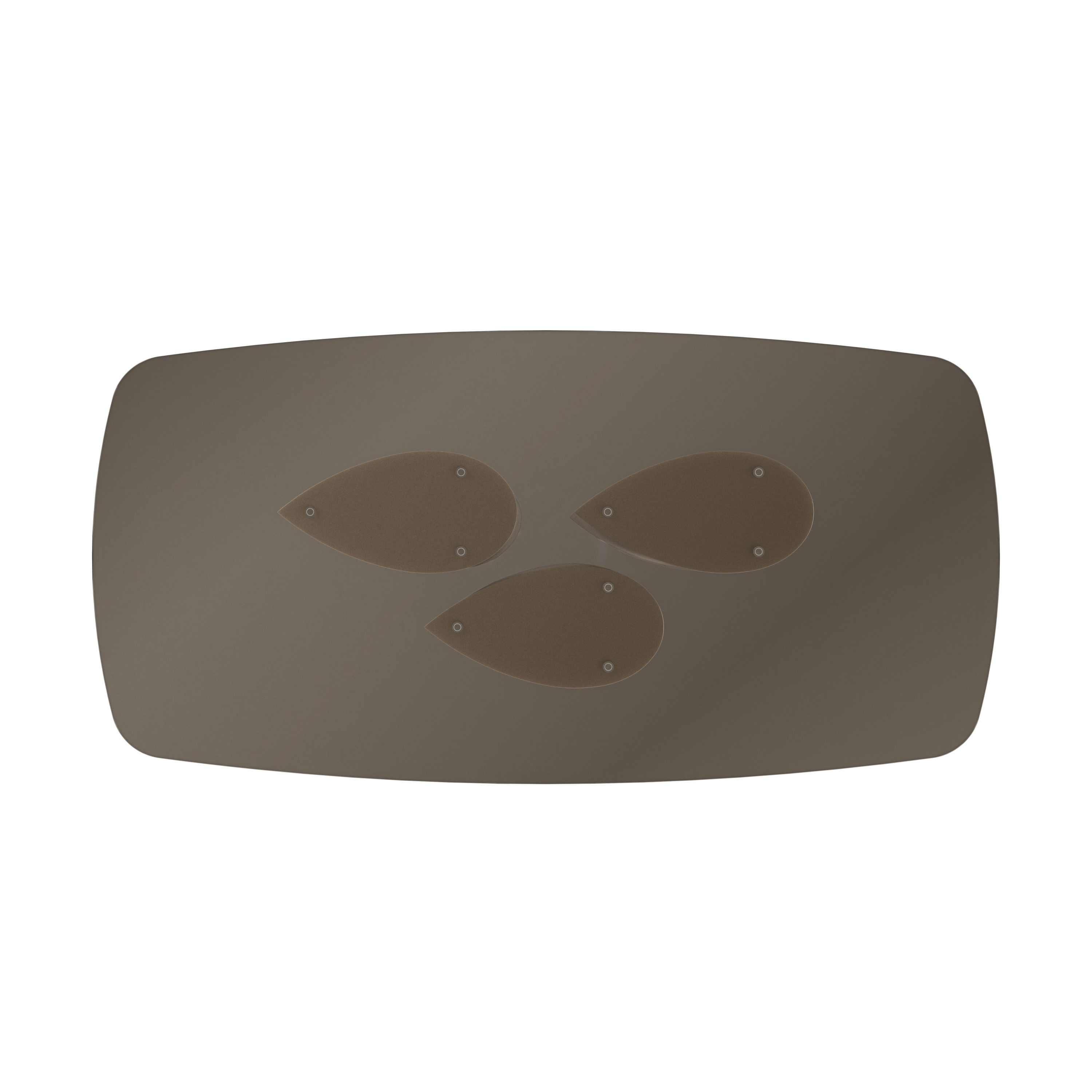 80X44 Rectangle Glass Top - 4th angle