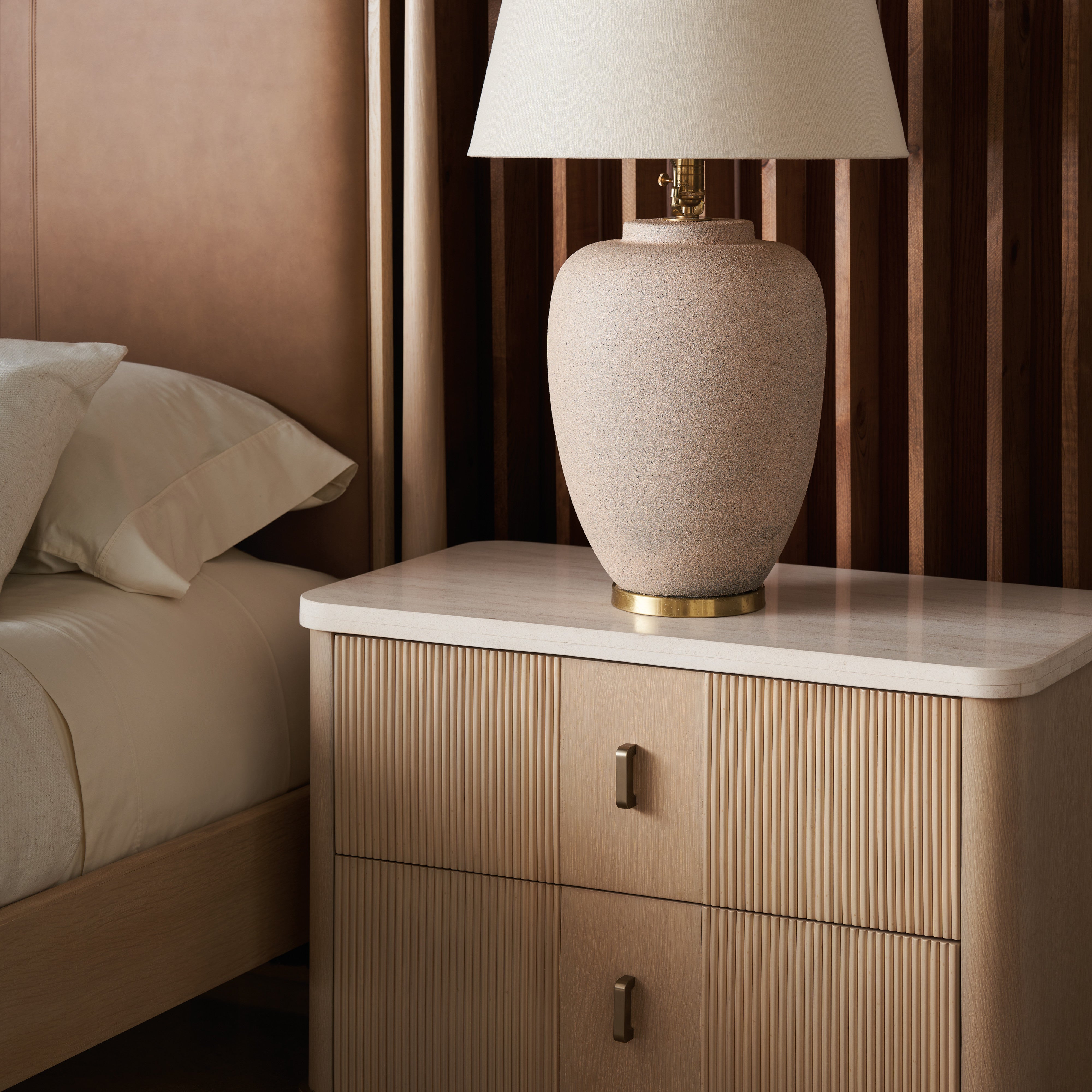 detail of Rhythm Nightstand
