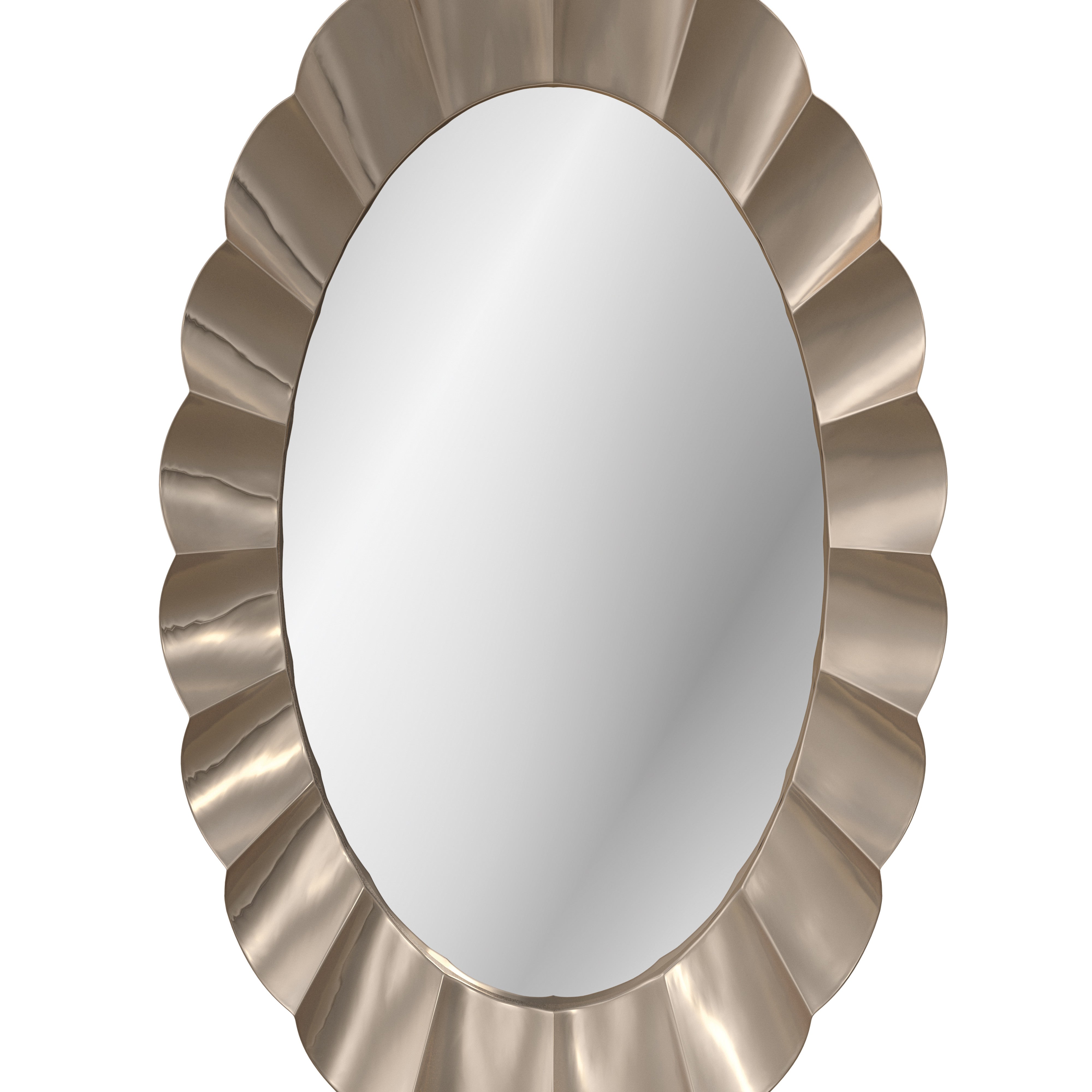 detail of Valentina Oval Mirror