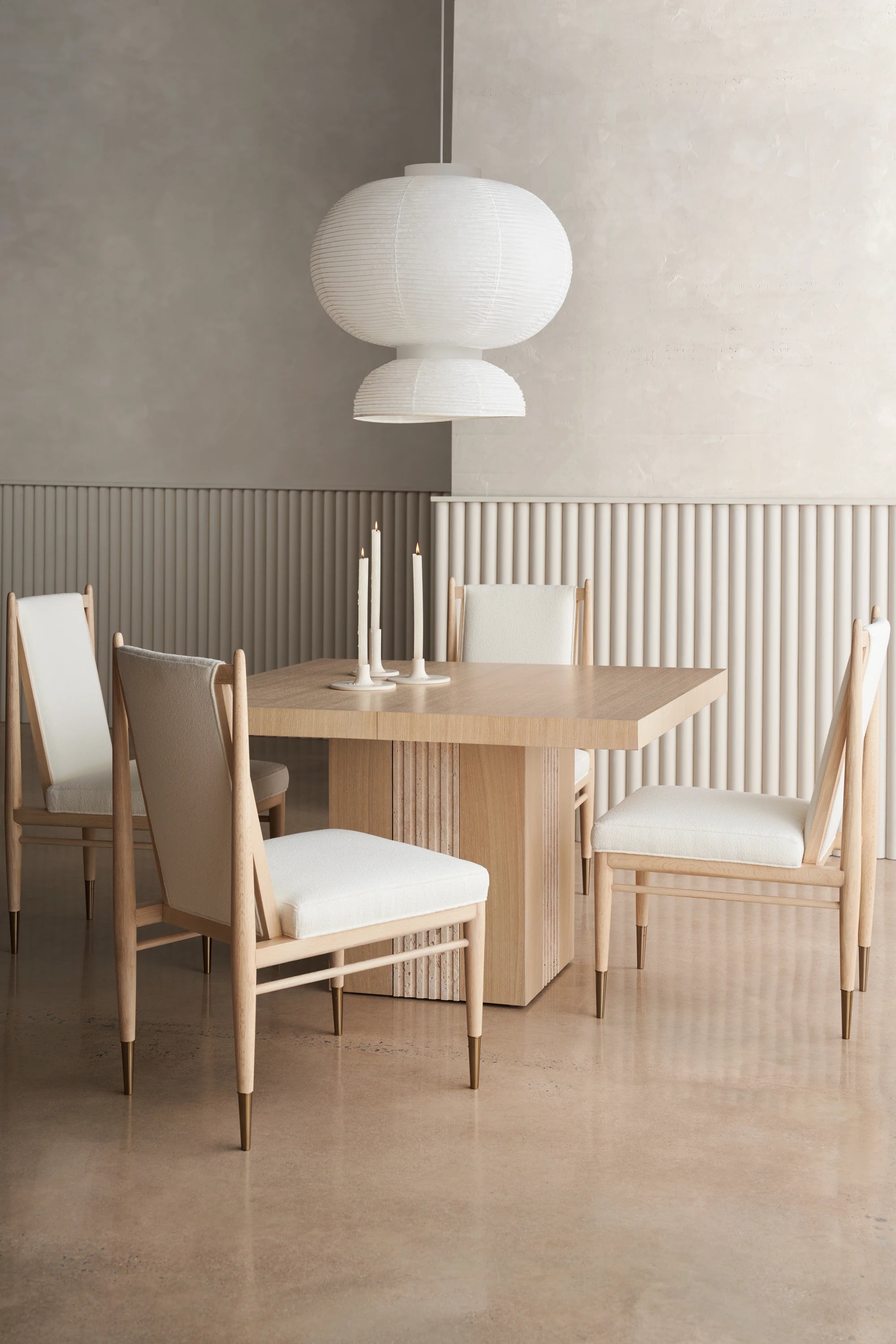Unity Light Table Unity Light Dining Table – Caracole