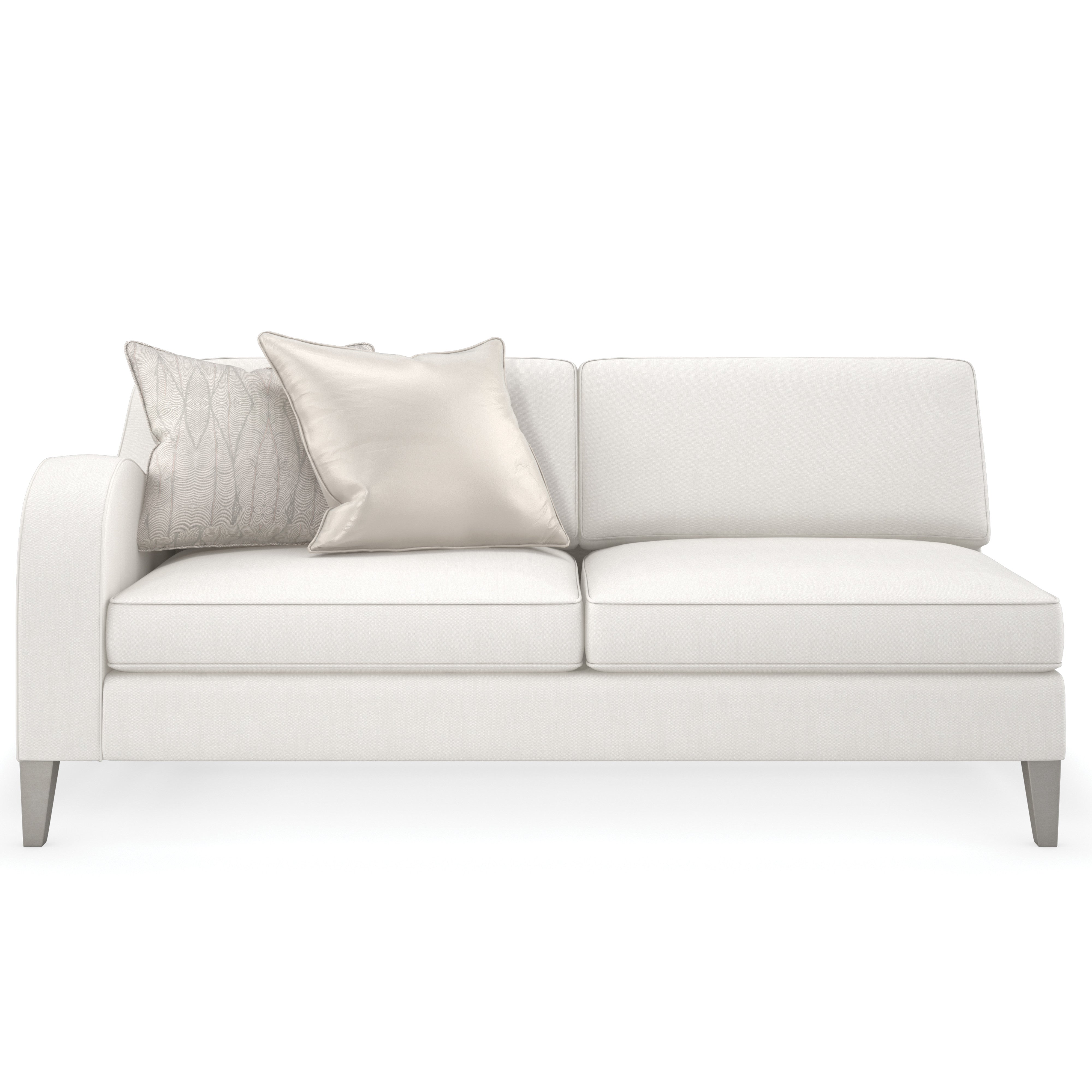 detail of Victoria Laf Loveseat