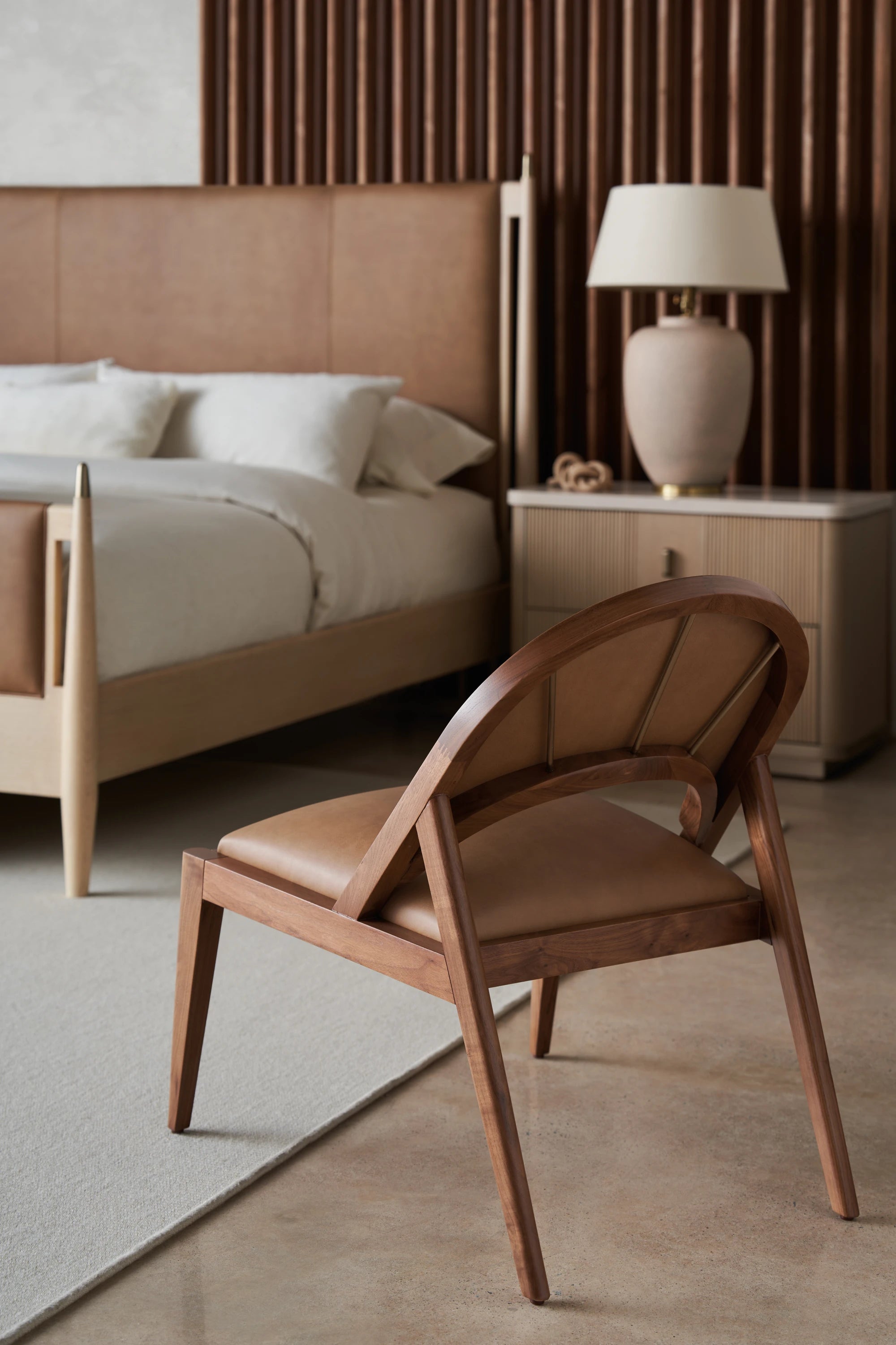 Rhythm Lounge Chair in room - angle 1