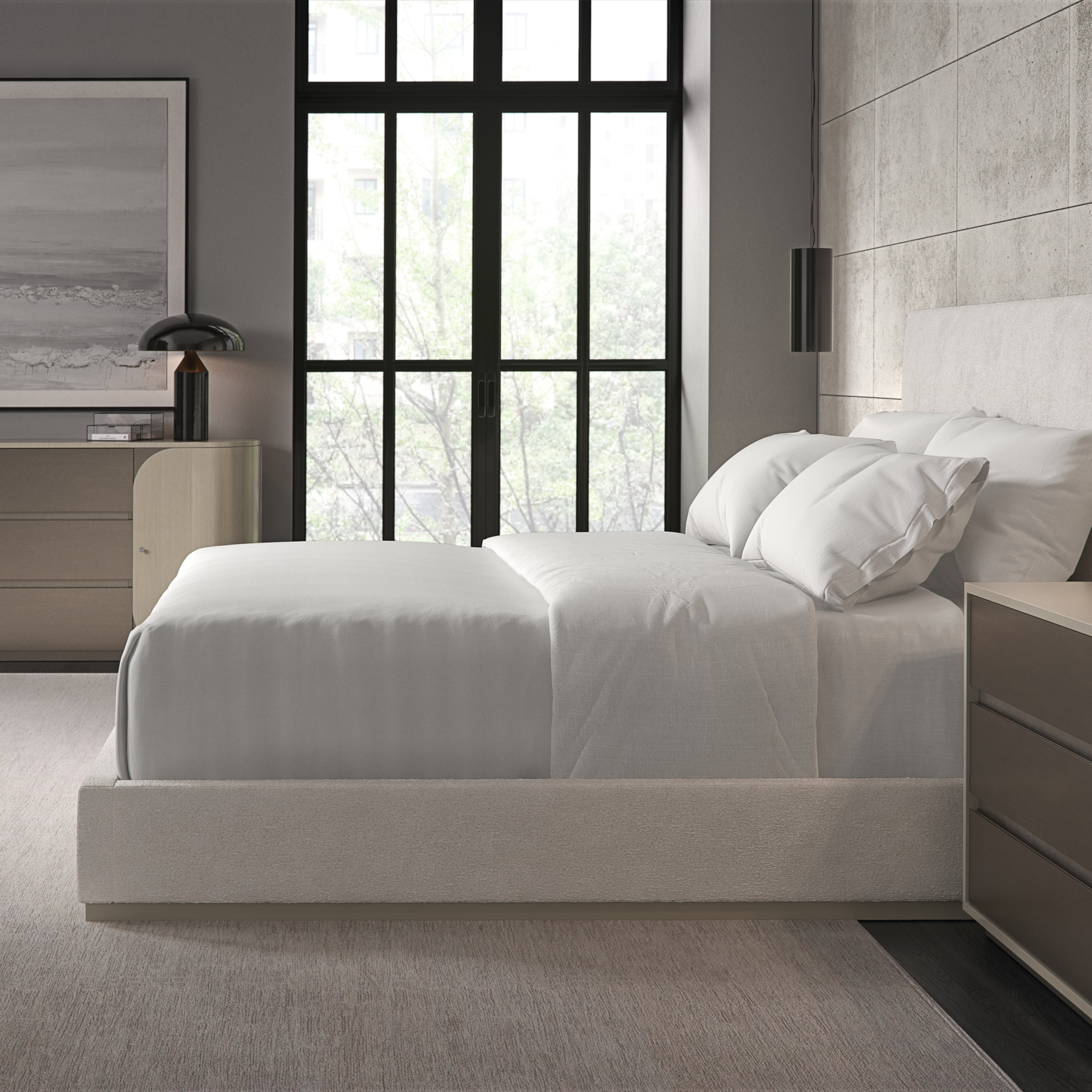 * The Boutique Bed - Queen in room - angle 2