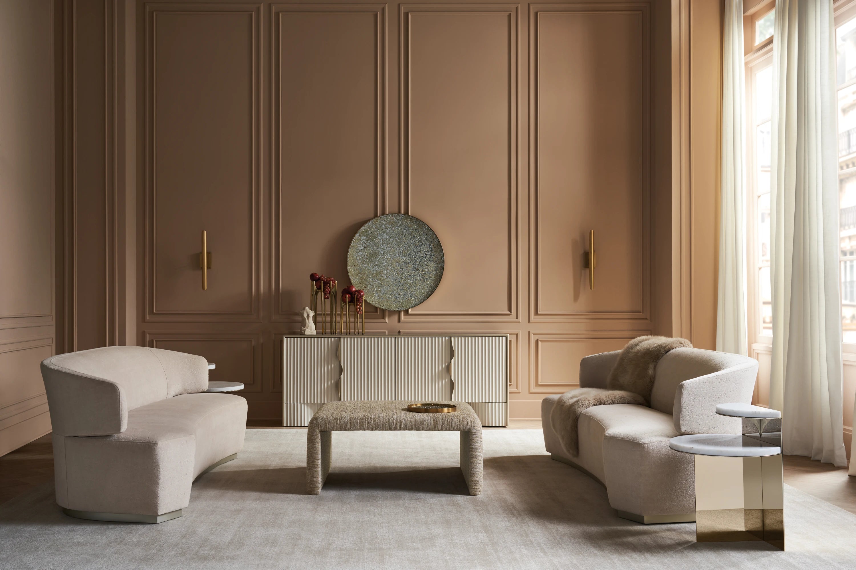 Olympia Sofa in room - angle 3.0