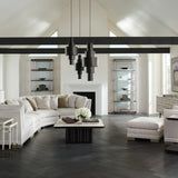 Deep Retreat Ottoman in room - angle 1