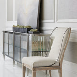 Open Arms Side Chair in room - angle 3.0