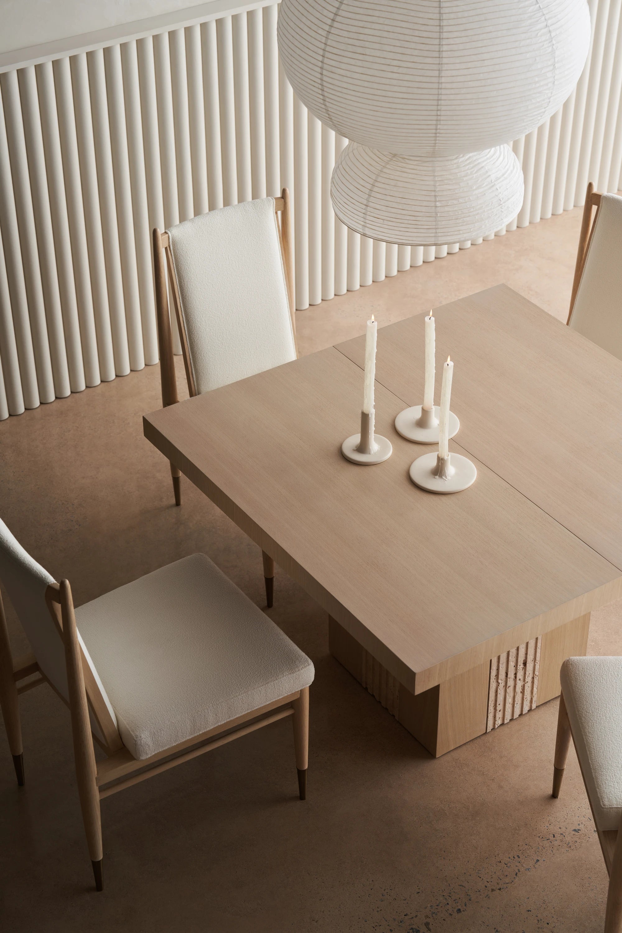 Unity Light Table Unity Light Dining Table – Caracole