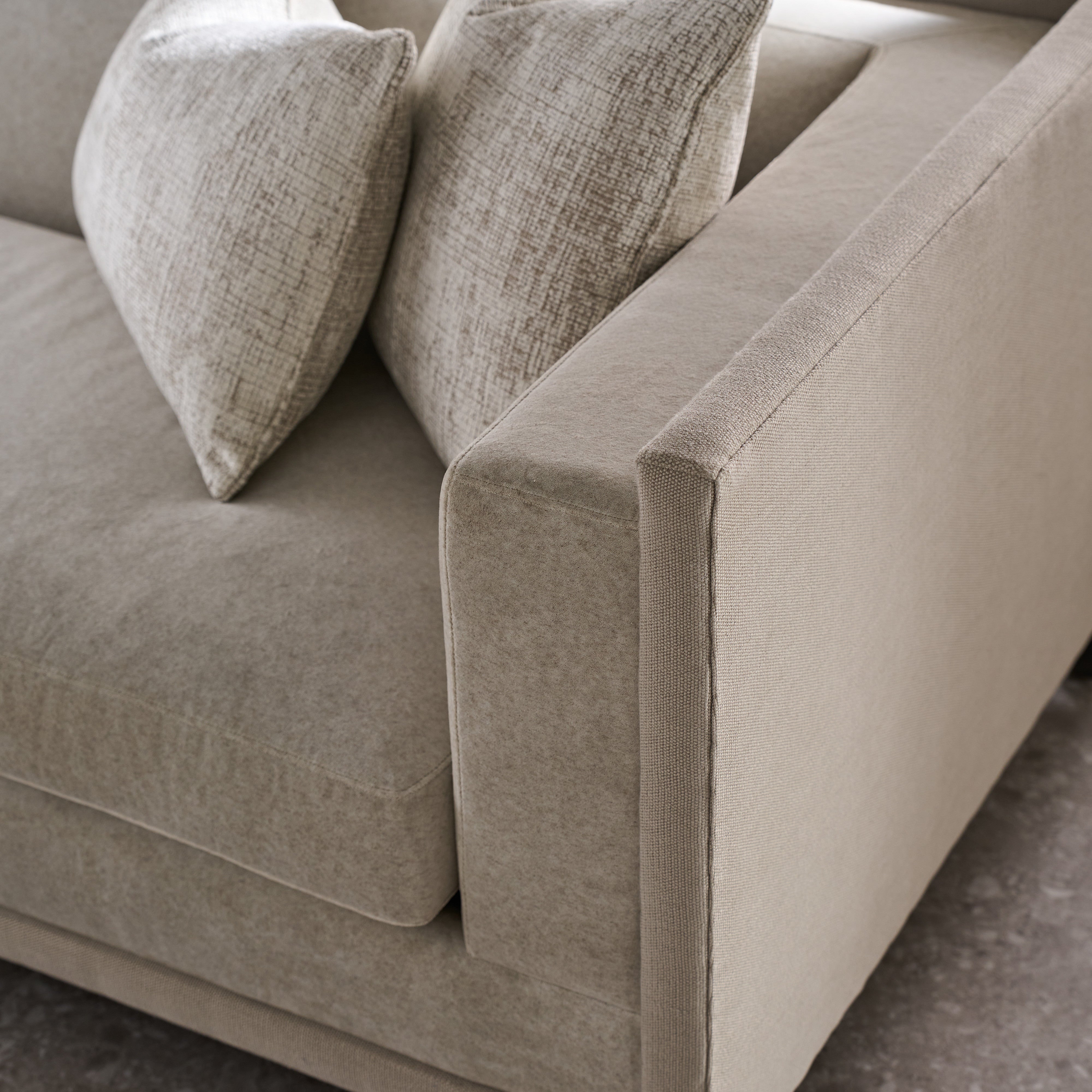detail of Tuxedo Raf Sofa
