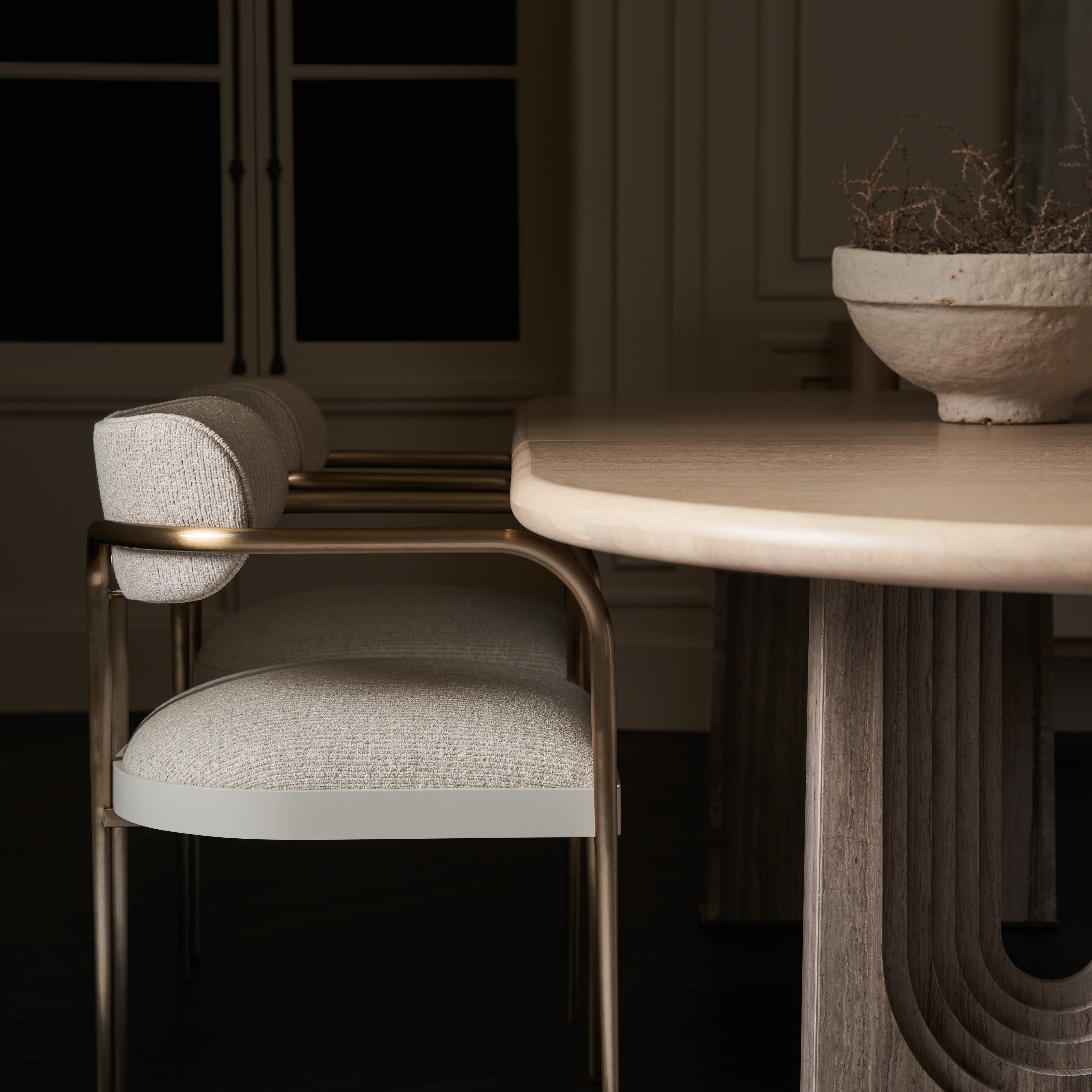 detail of Emphasis Dining Table