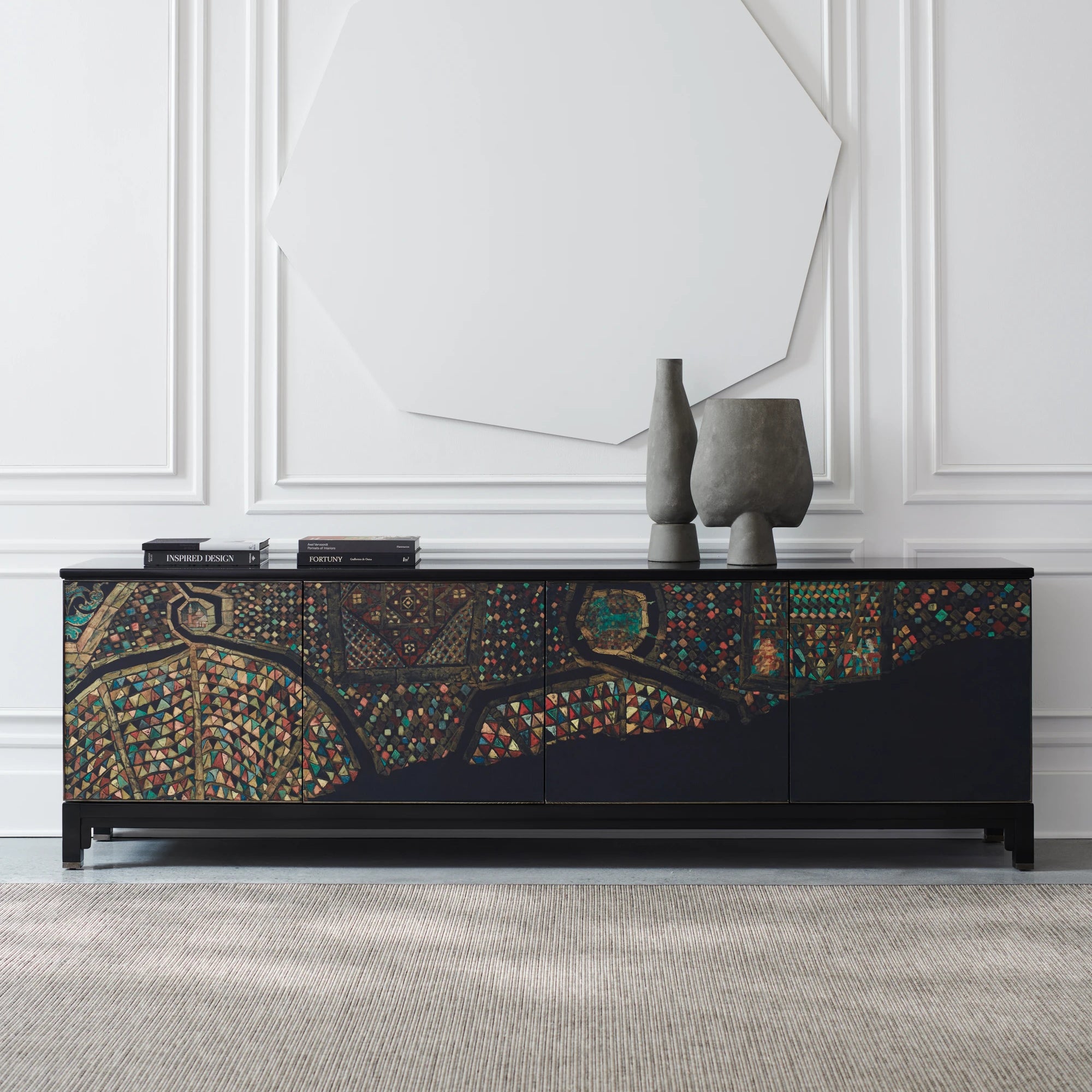 Mosaic in room - angle 1