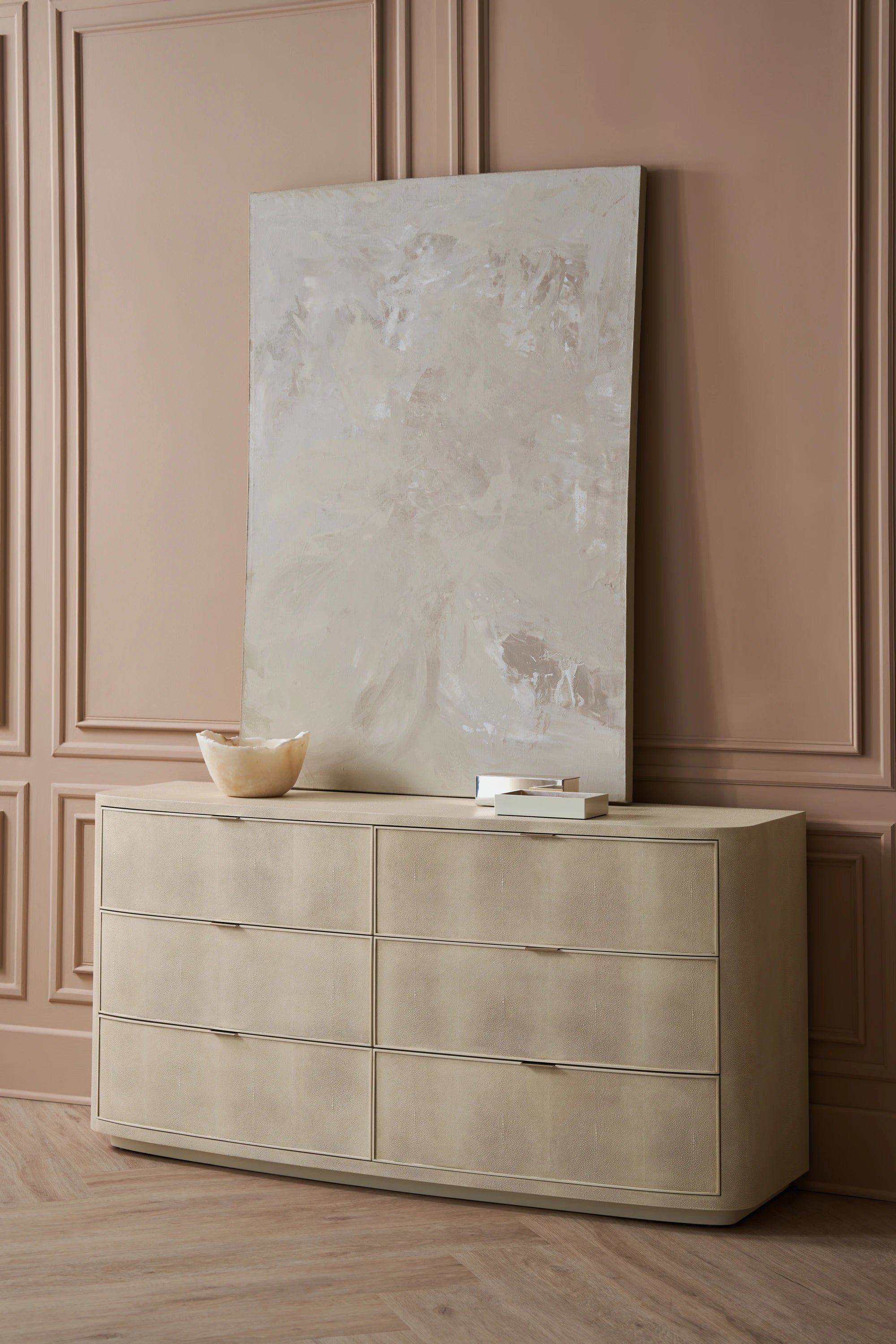 Simply Perfect Dresser in room - angle 1