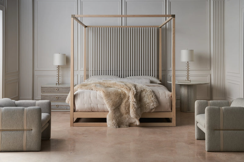 Pinstripe Light Bed - King